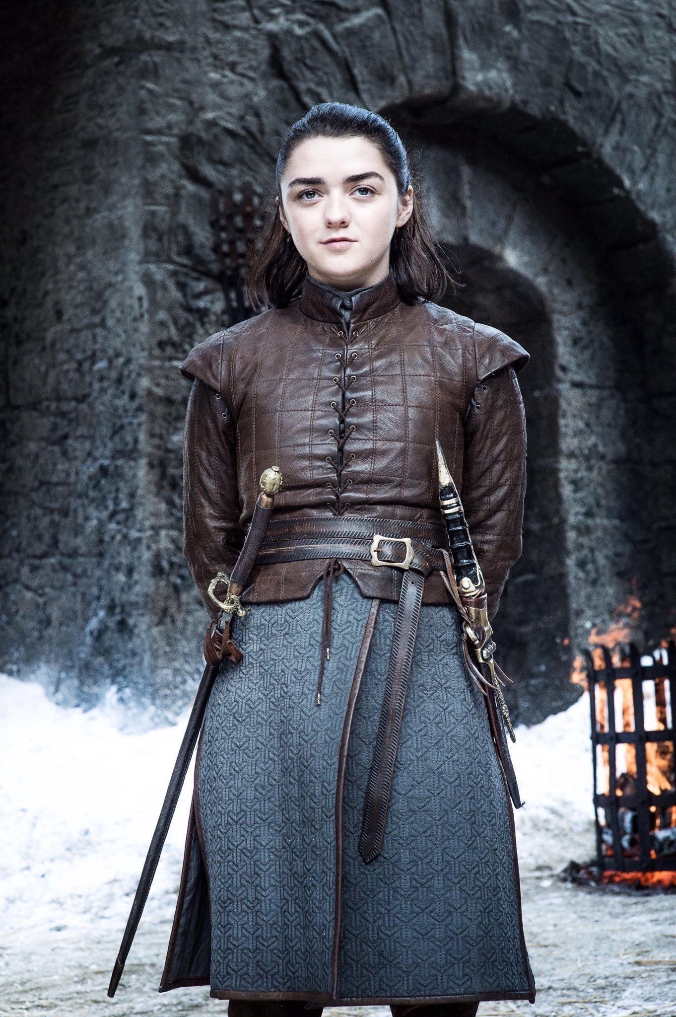 Arya Stark, Season 7, Maisie Williams, Game of Thrones, 1370x2050 HD Phone