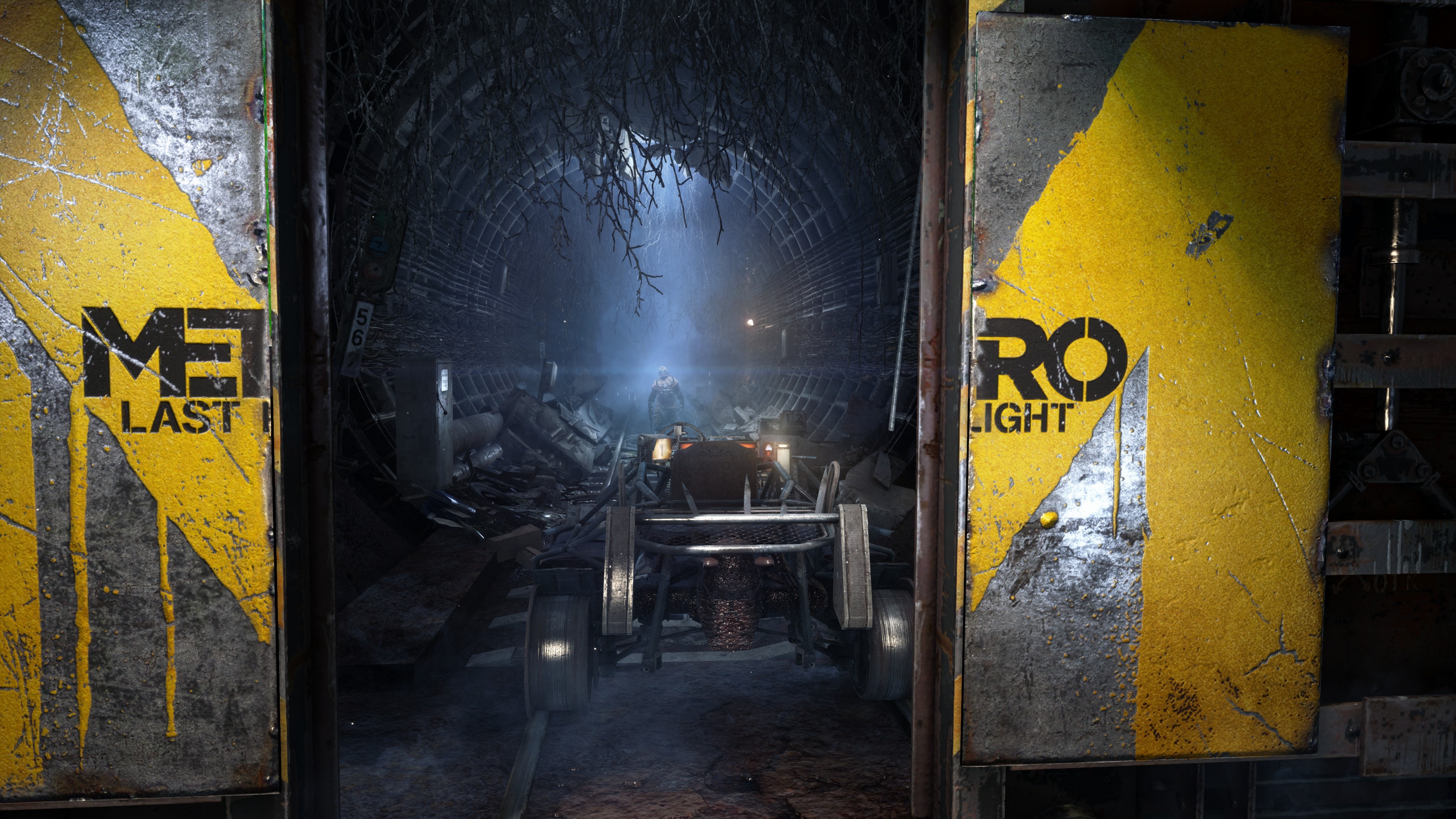 Metro: Last Light, Redux in 4K, Game screenshots, Enhanced graphics, 3840x2160 4K Desktop