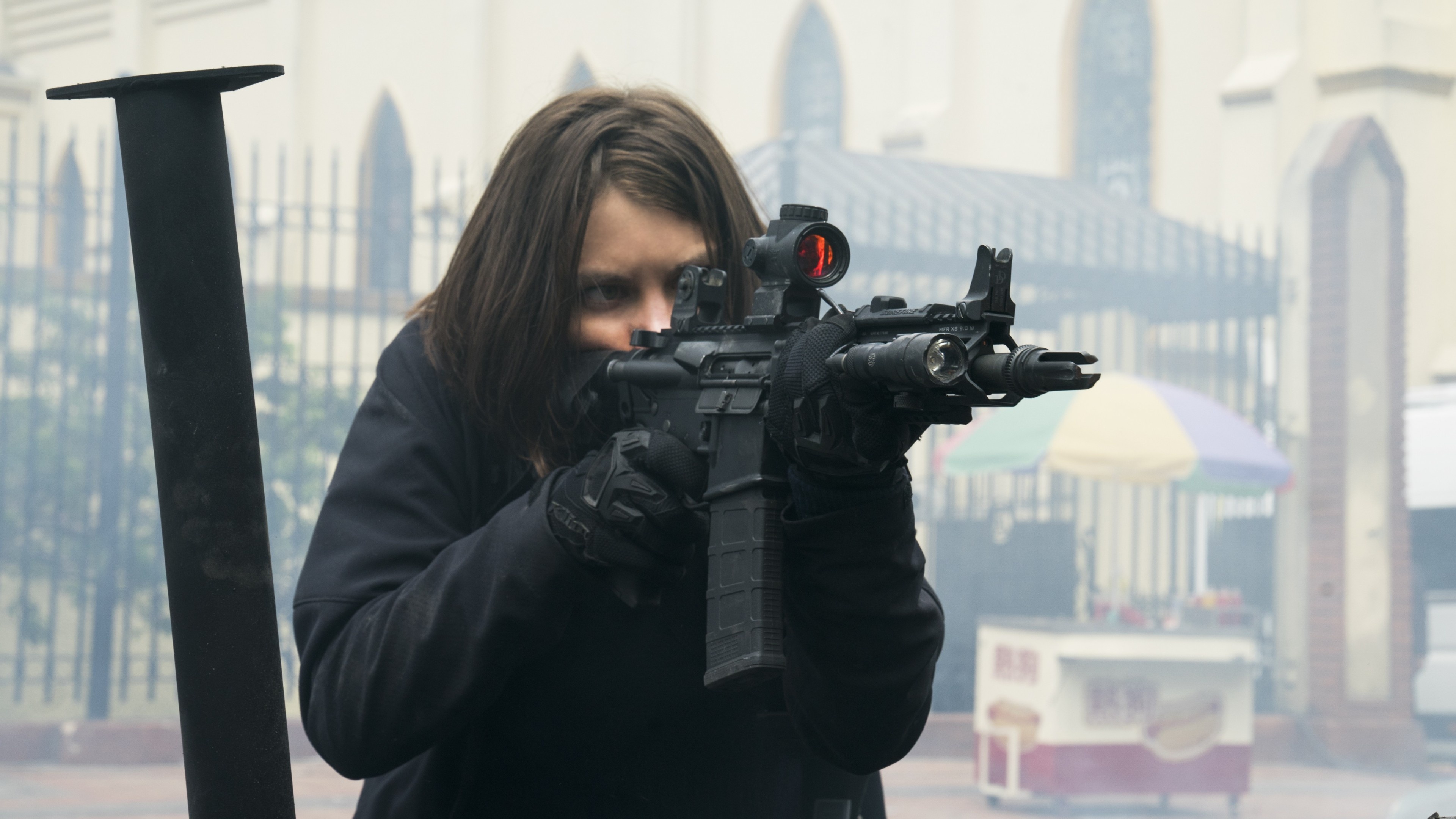 Lauren Cohan, Mile 22, Action, Adventure, 3840x2160 4K Desktop