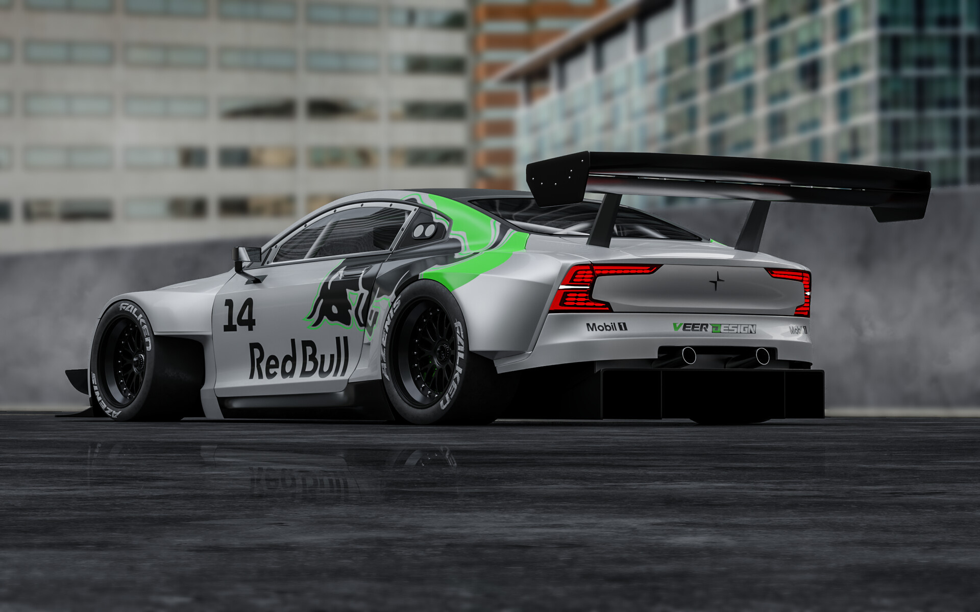 Polestar 1 Back View, Polestar Racing Wallpaper, 1920x1200 HD Desktop