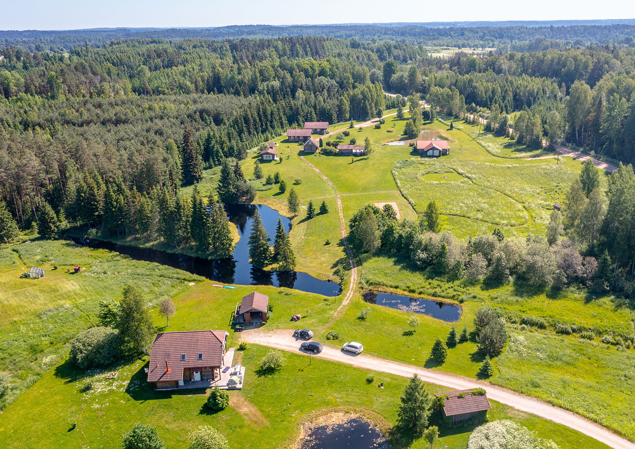 House hunting in Latvia, Forest compound, New York Times, 2050x1450 HD Desktop