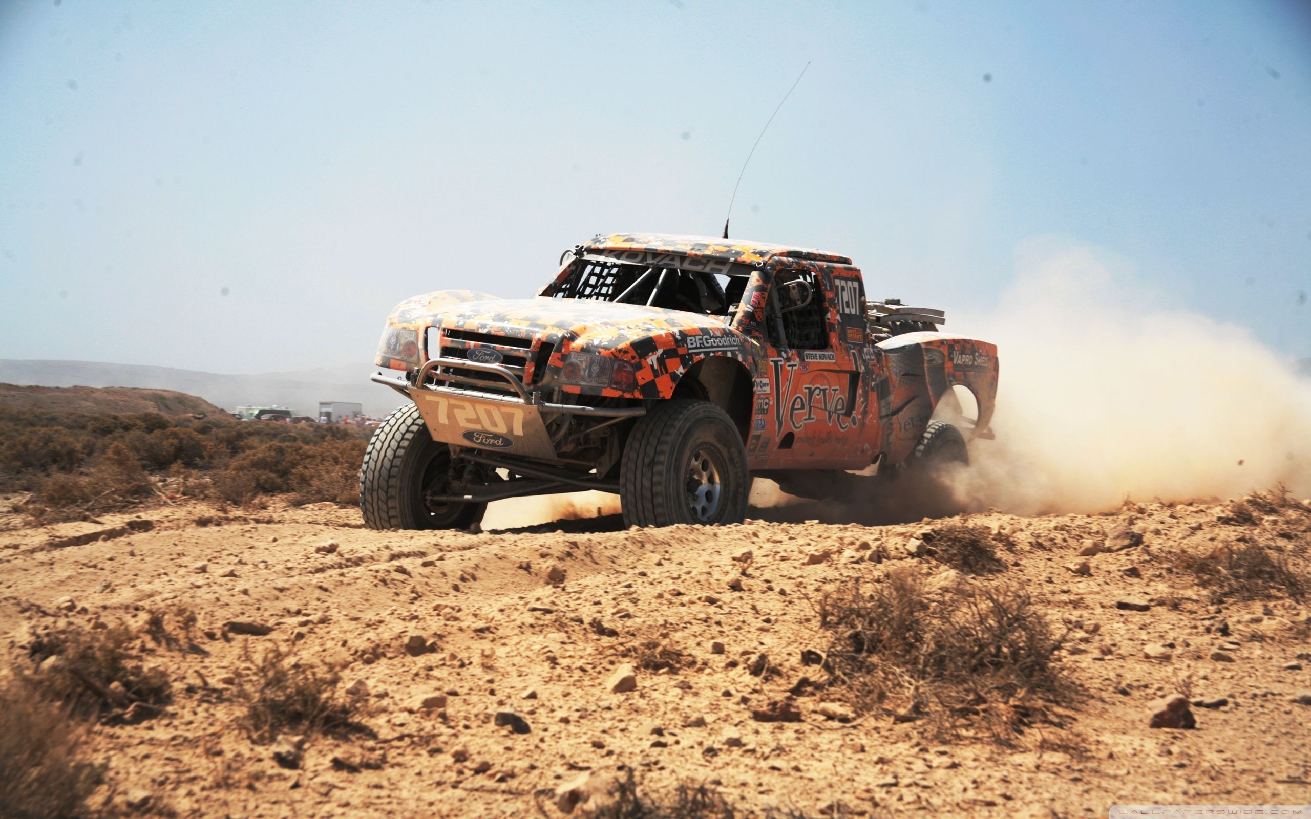 Ford Trophy Truck Baja 1000, Rally Raid Wallpaper, 2560x1600 HD Desktop