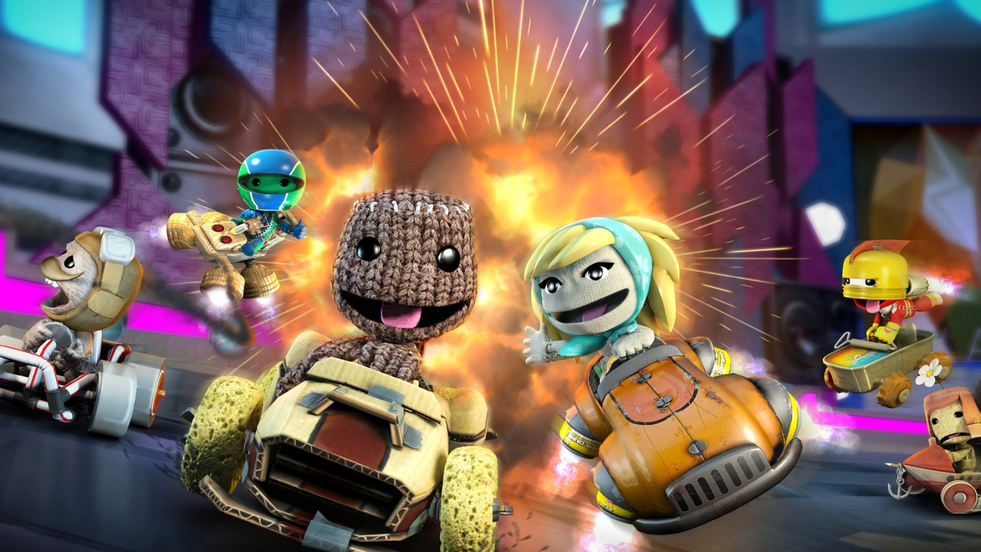 LBP game, Gaming world, LittleBigPlanet HD, High definition, 1920x1080 Full HD Desktop