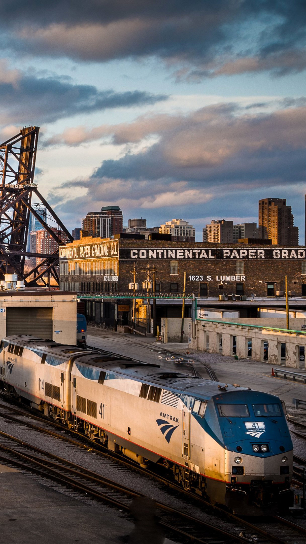 Chicago Train, Trains Wallpaper, 1220x2160 HD Phone