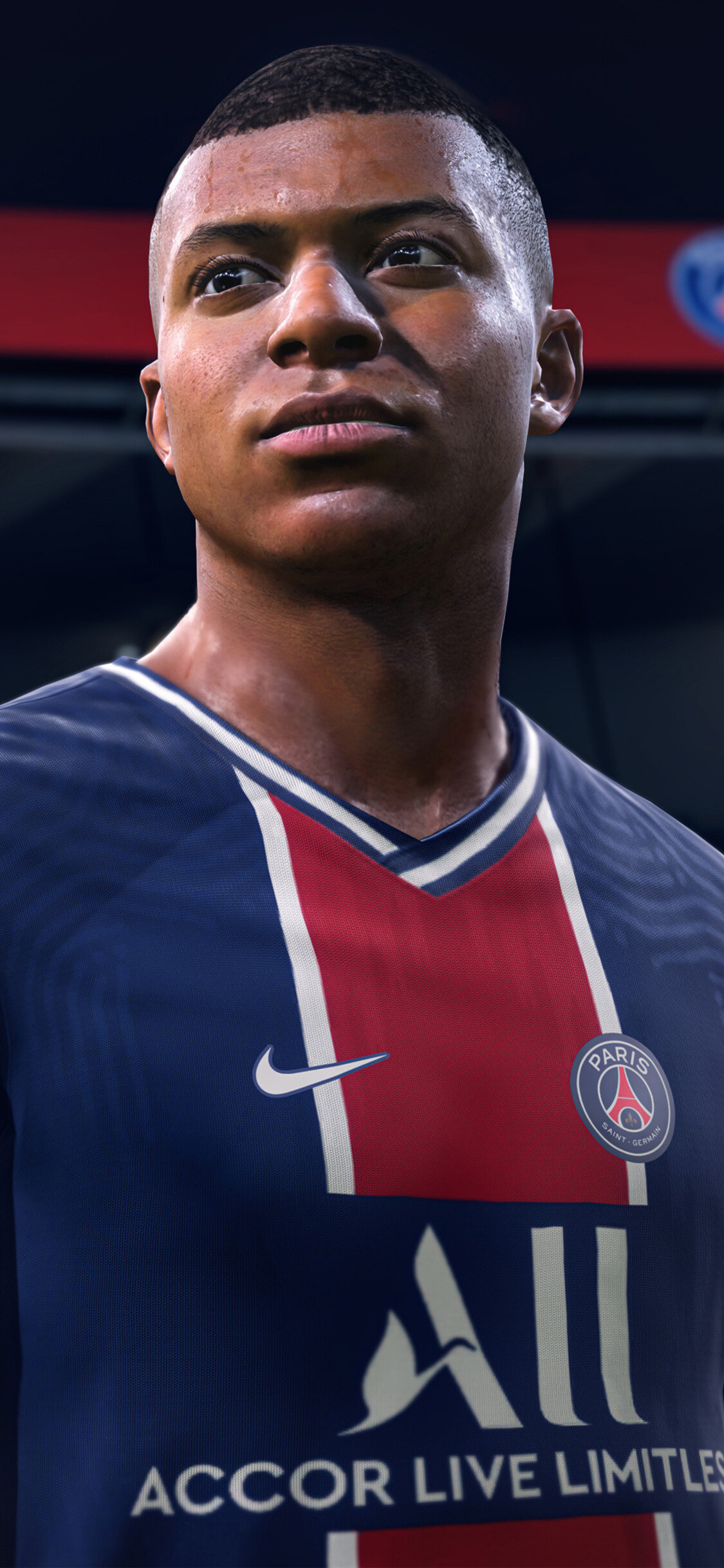 FIFA gaming, Kylian Mbappe, iPhone XS, HD wallpapers, 1130x2440 HD Phone