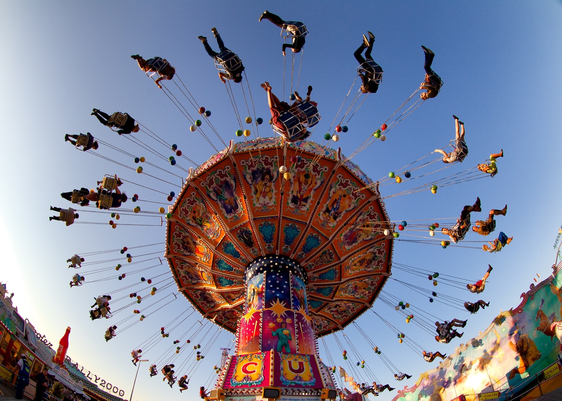 Amusement park, Thrilling rides, Fun-filled day, Happy memories, 1920x1380 HD Desktop