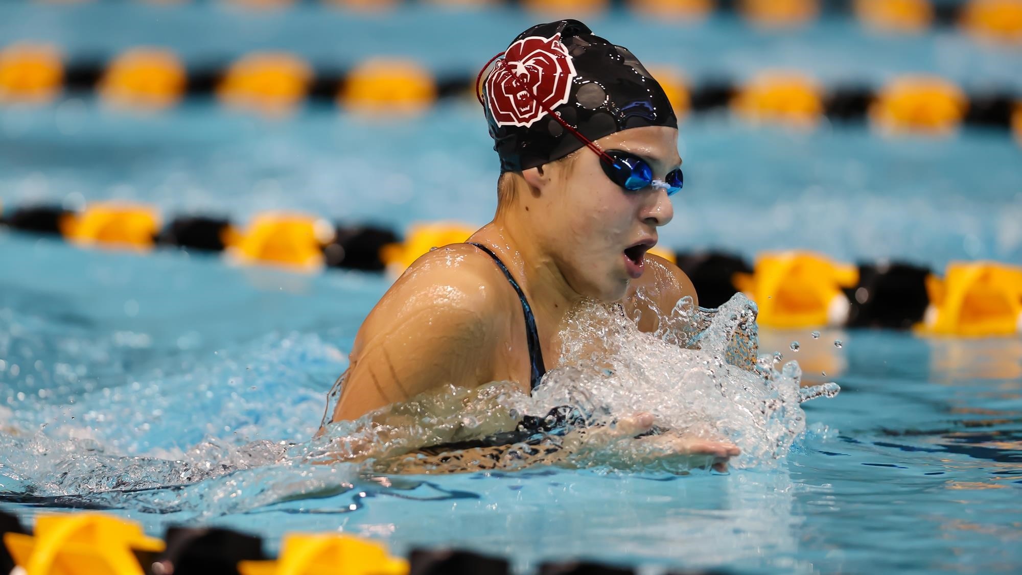 Breaststroke, yuliya zubina swimming, diving missouri state, 2000x1130 HD Desktop