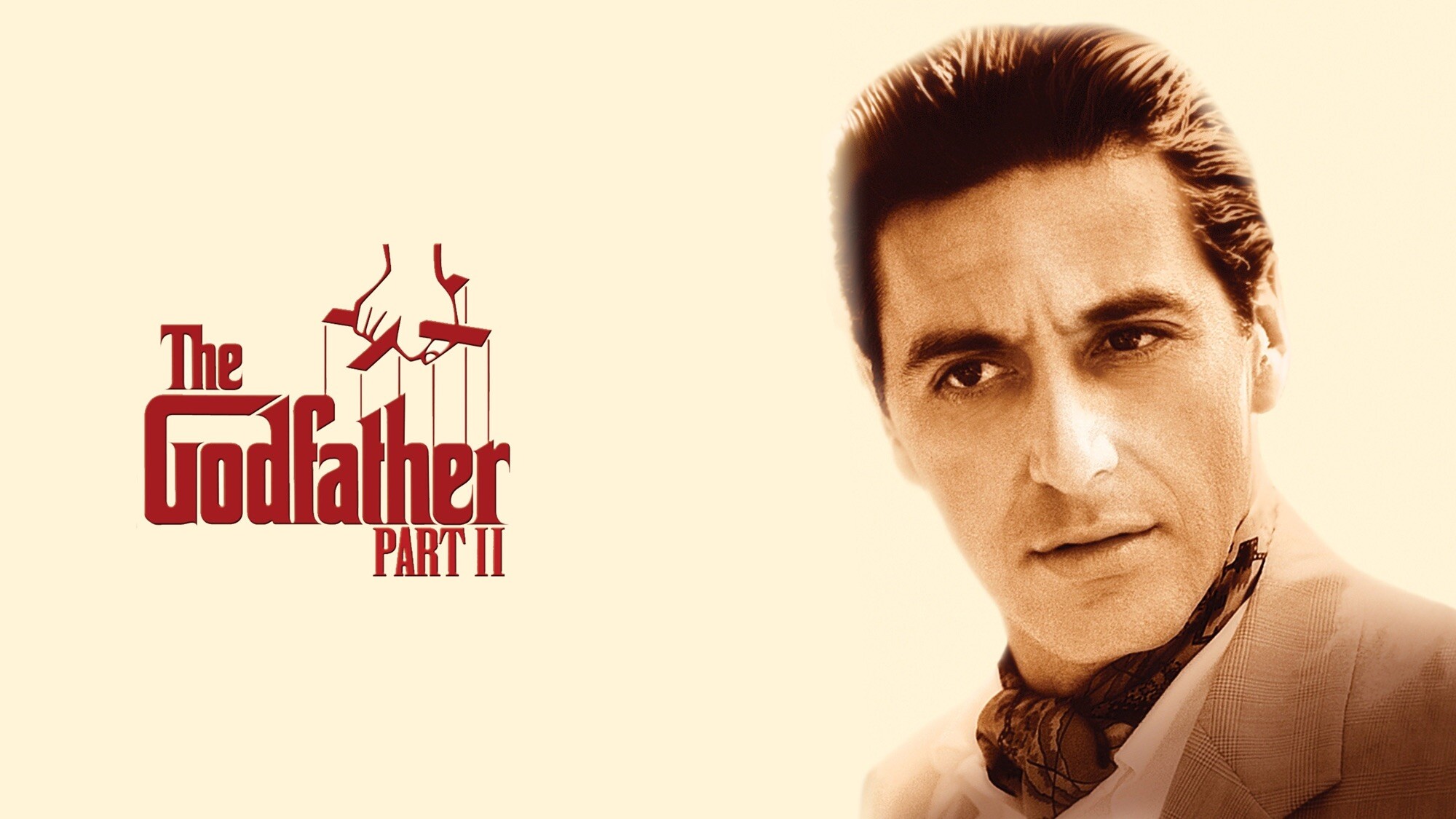 The Godfather Part II HD wallpaper, Al Pacino, Classic movie poster, Timeless masterpiece, 2000x1130 HD Desktop