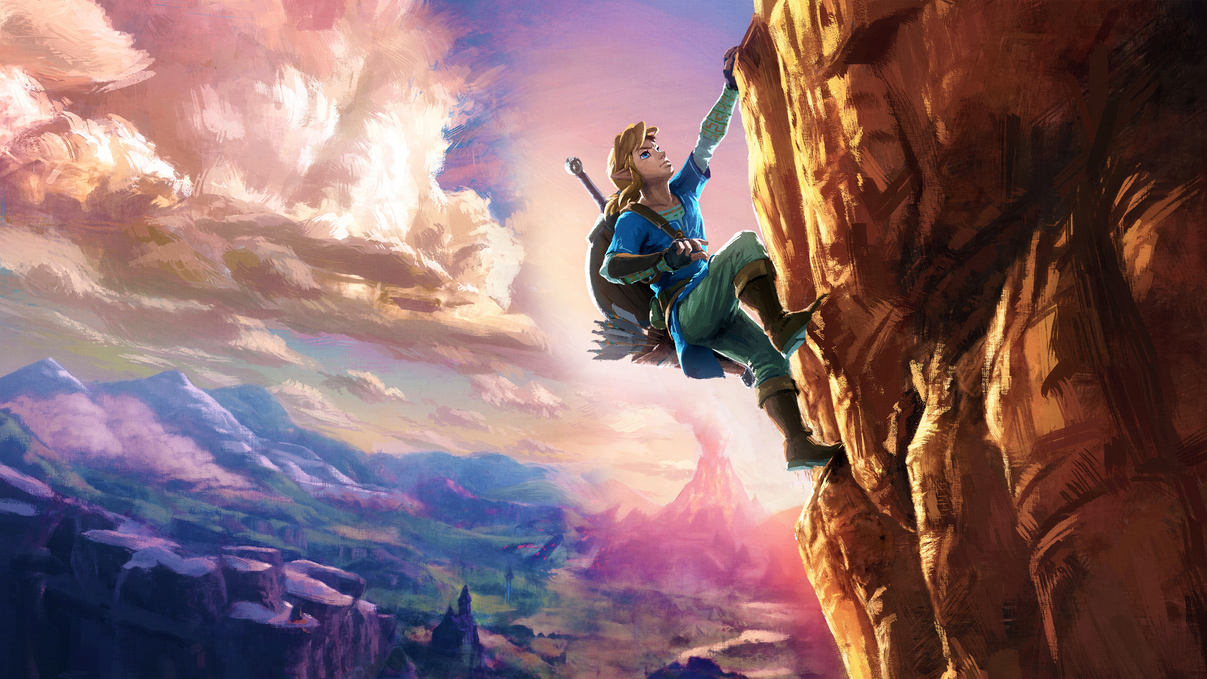 Link, Legend of Zelda: Breath of the Wild Wallpaper, 3840x2160 4K Desktop