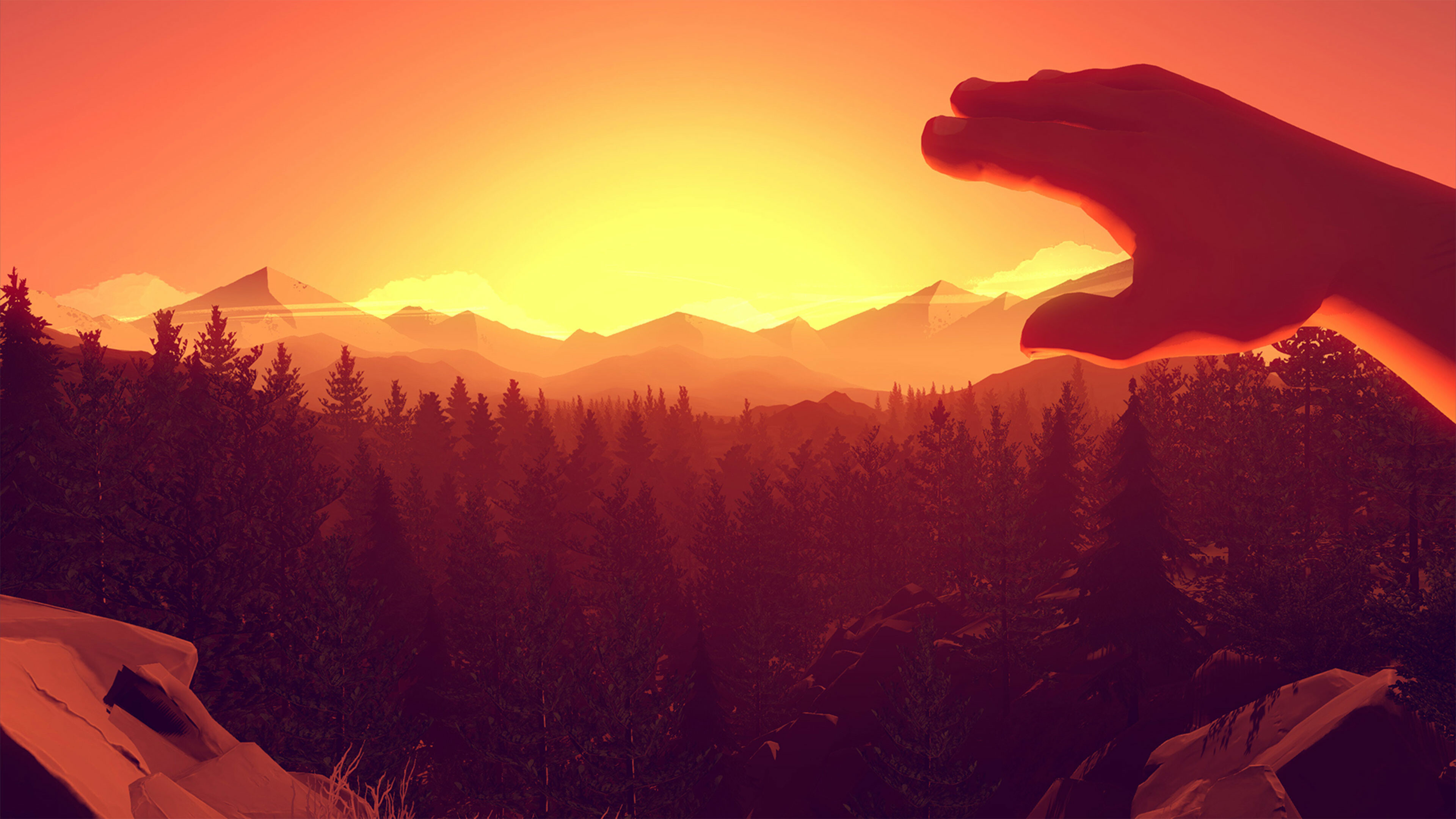 Firewatch, Ultra HD 4K wallpapers, Gameranx, 3840x2160 4K Desktop