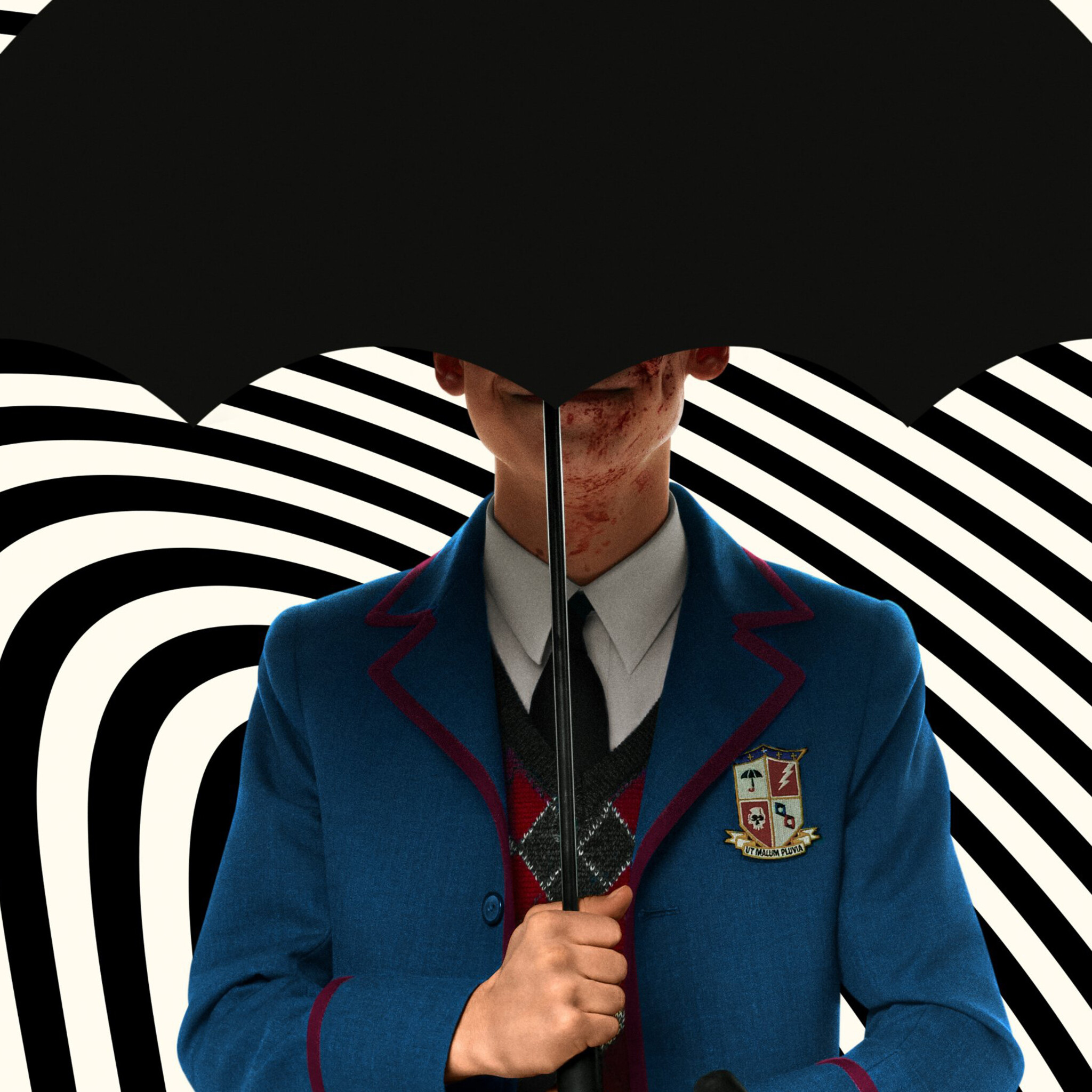 Number Five, The Umbrella Academy Season 2, iPad Air wallpapers, Eye-catching imagery, 2050x2050 HD Phone