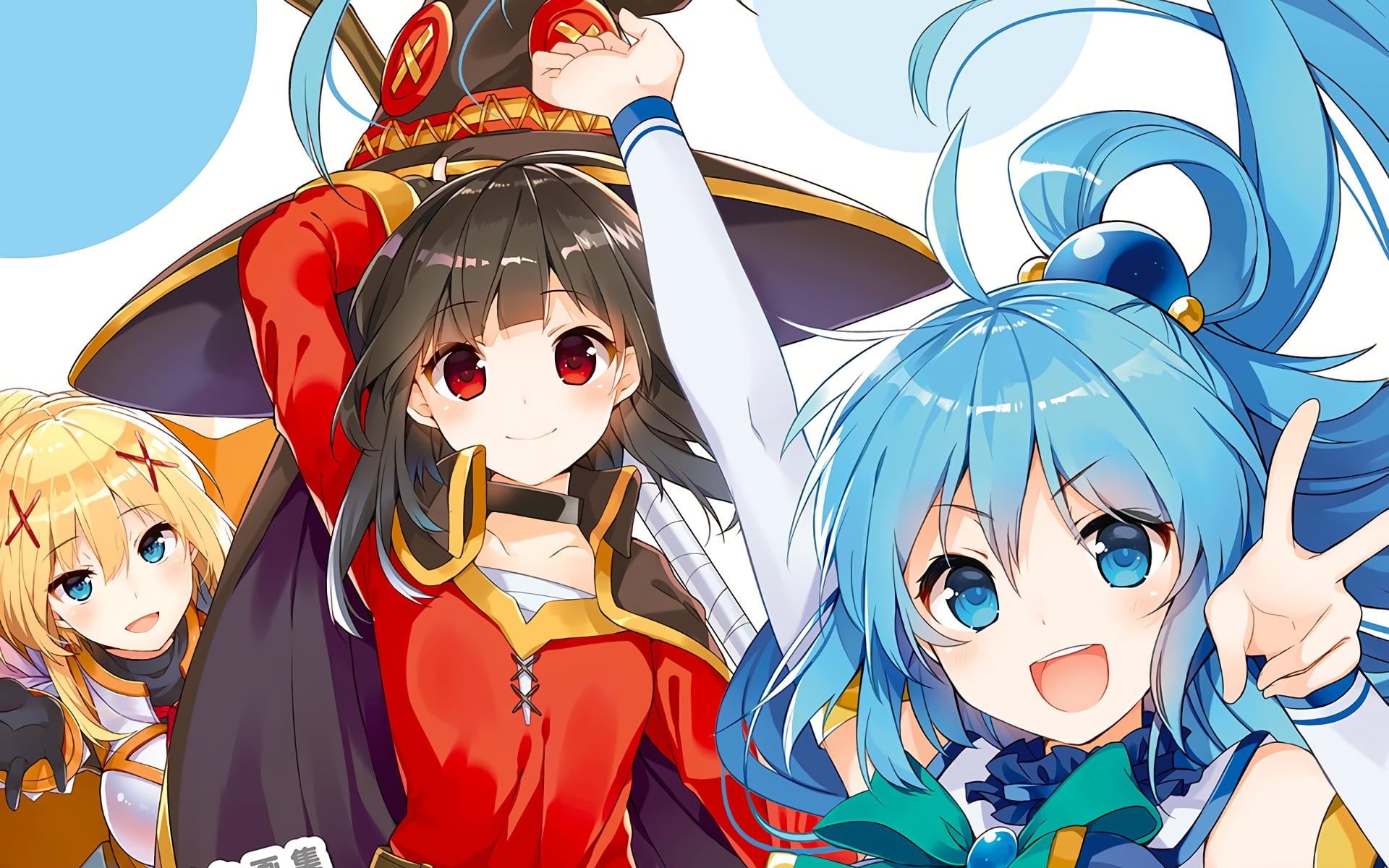 KonoSuba, God's Blessing, Wonderful World, Female Anime Characters, 1920x1200 HD Desktop