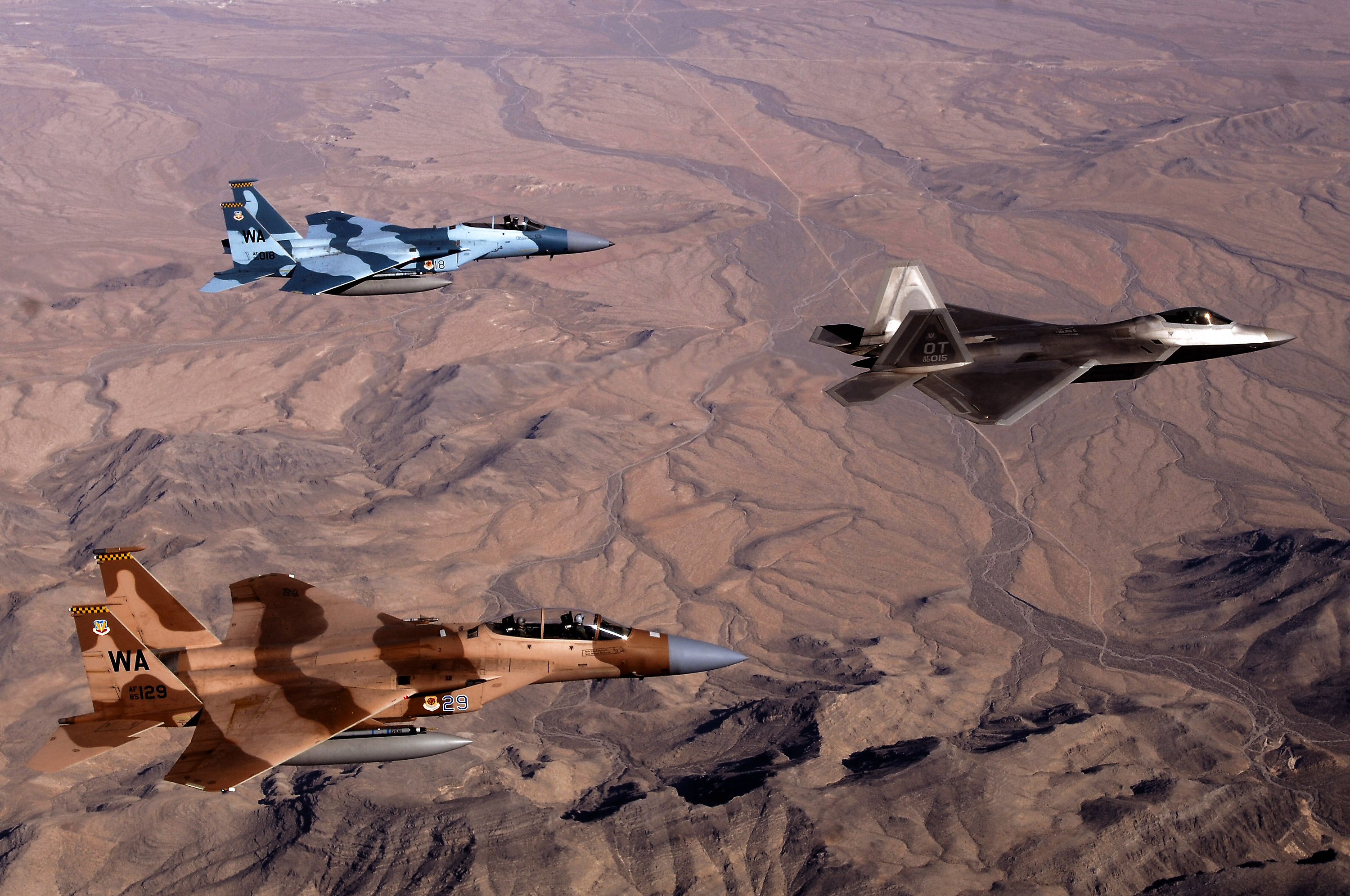 F-15 Agressor Eagles, F-22 Raptor Wallpaper, 3000x2000 HD Desktop