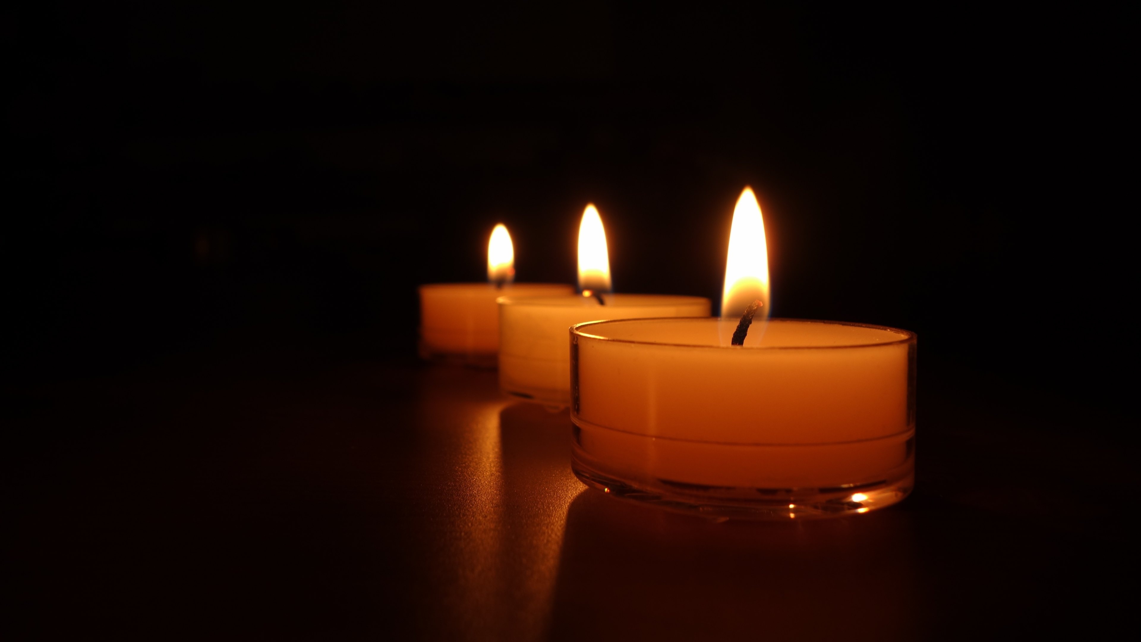 Candles, Flame Wallpaper, 3840x2160 4K Desktop