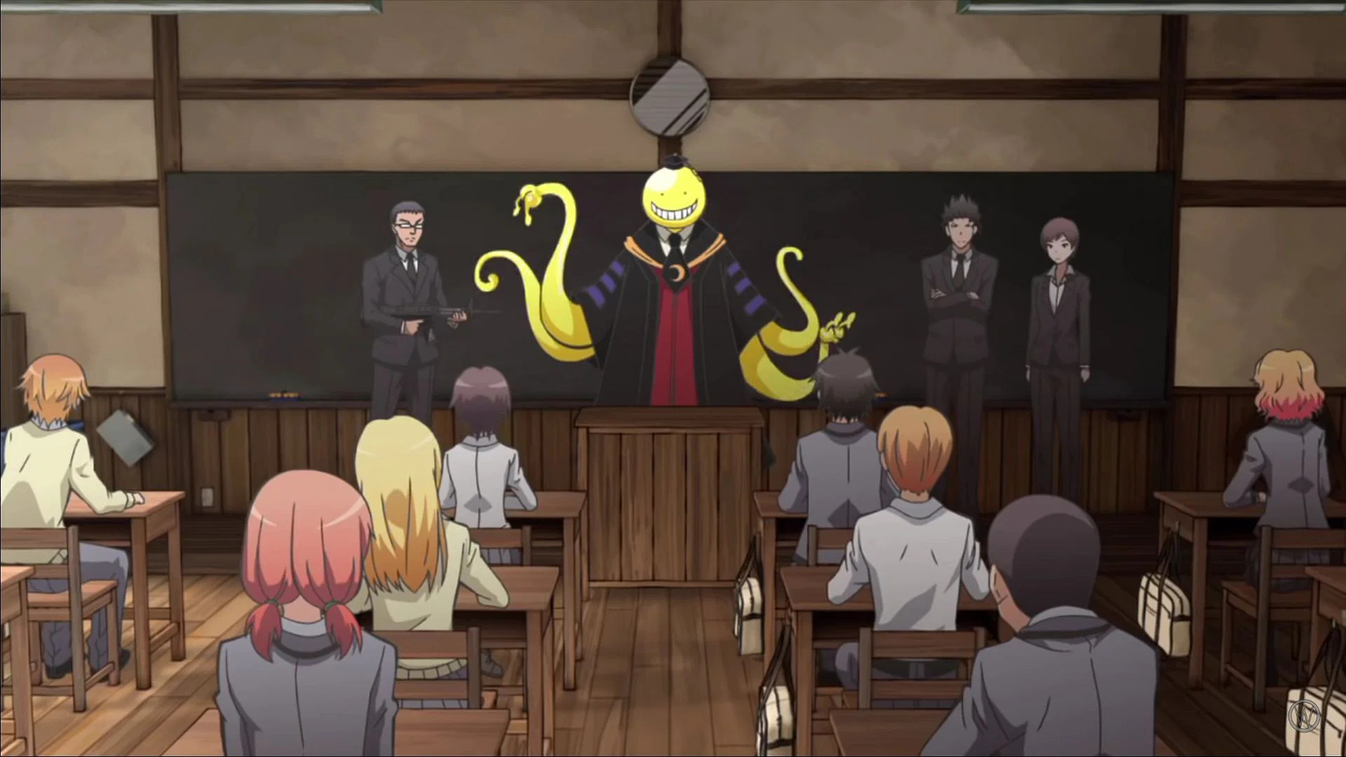 Assassination Classroom storyline, Korosensei's fate, Dramatic plot twist, Emotional impact, 1920x1080 Full HD Desktop