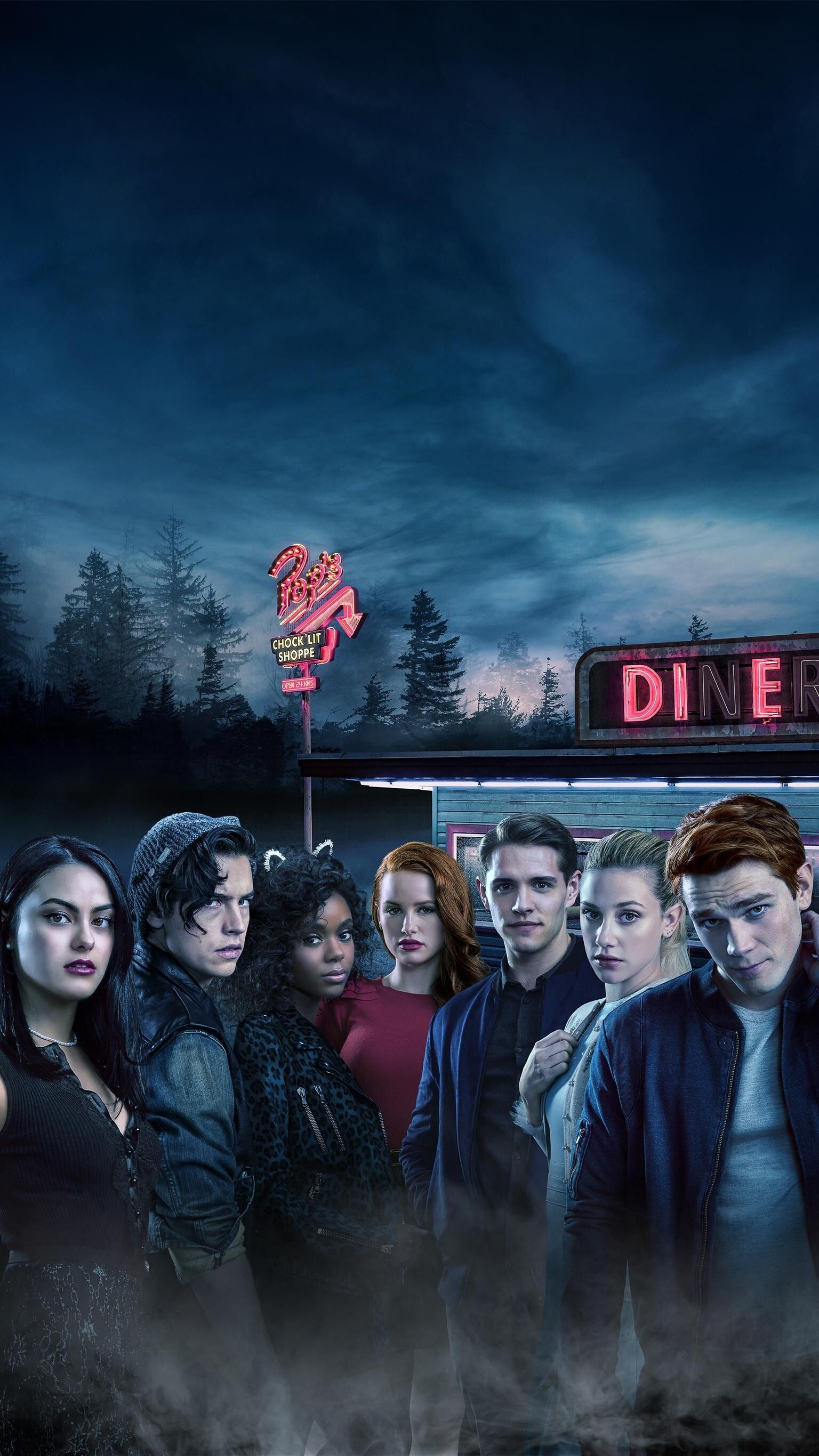 Riverdale, TV series, Netflix favorite, Compelling characters, 1540x2740 HD Phone