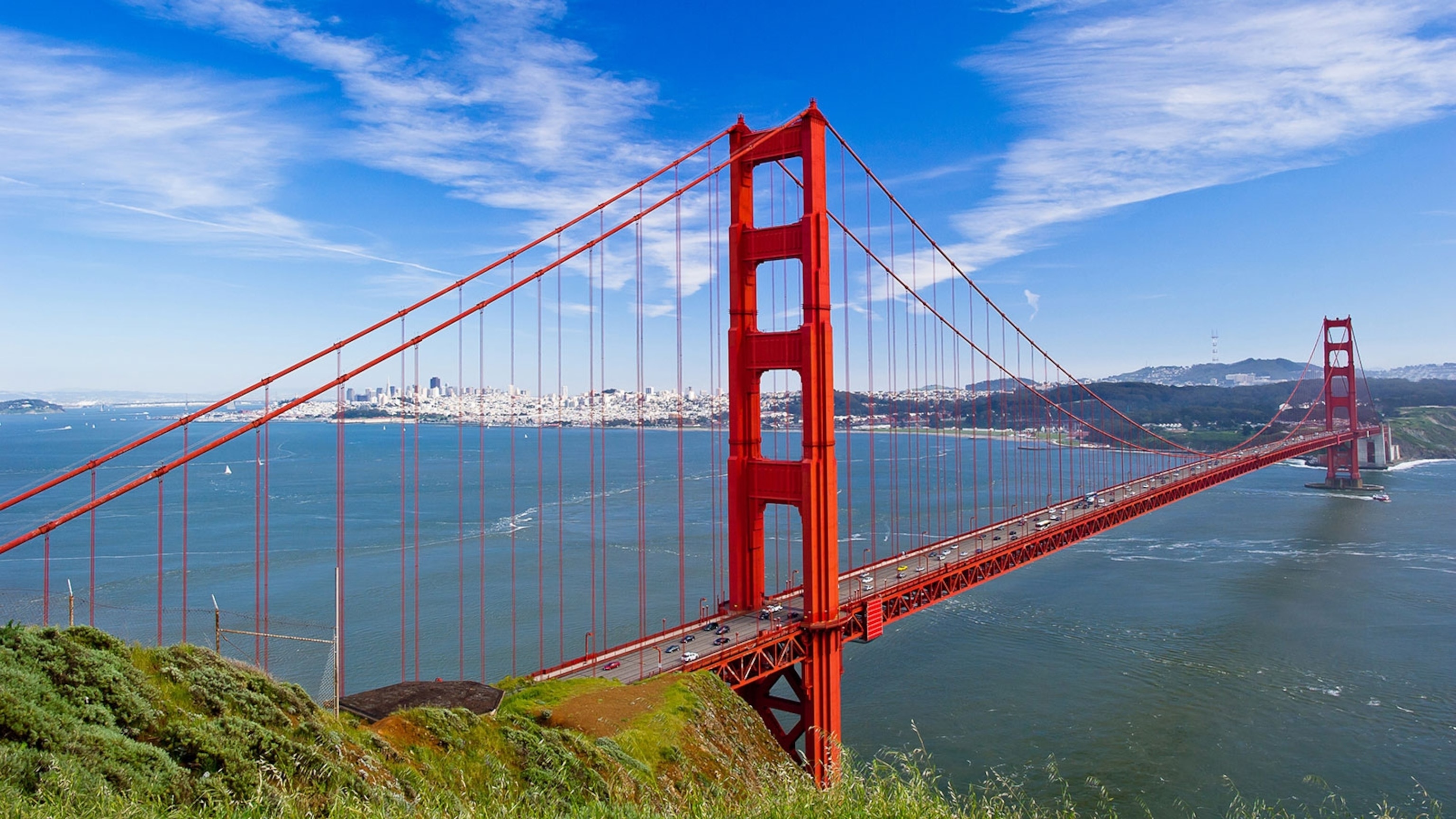 Golden Gate Bridge, California Wallpaper, 3080x1730 HD Desktop