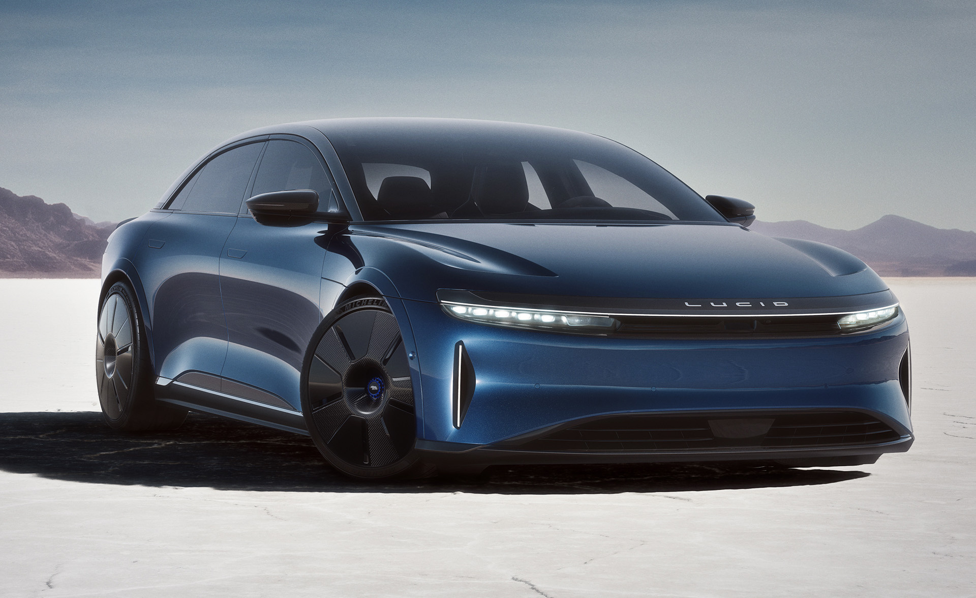 Lucid Air Sapphire, Rivalling Tesla Model S Plaid, Cutting-edge technology, Performance-driven, 1920x1180 HD Desktop