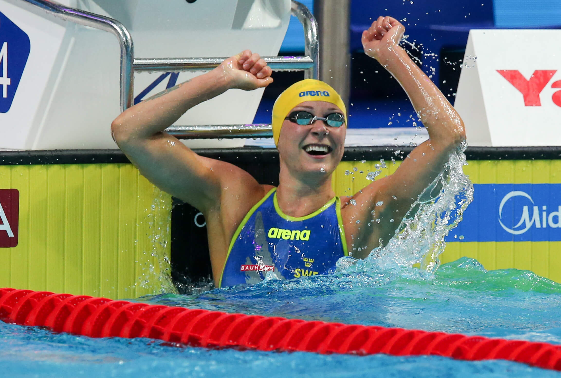 Sarah Sjostrom, 50 Free World Record, 2190x1480 HD Desktop