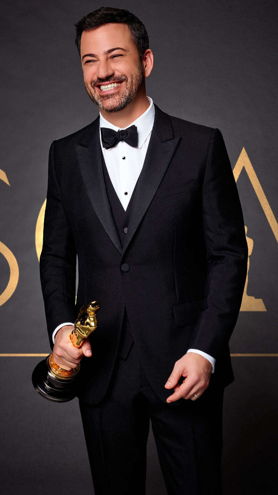 Jimmy Kimmel Oscars, UHD wallpaper, 1080x1920 Full HD Phone