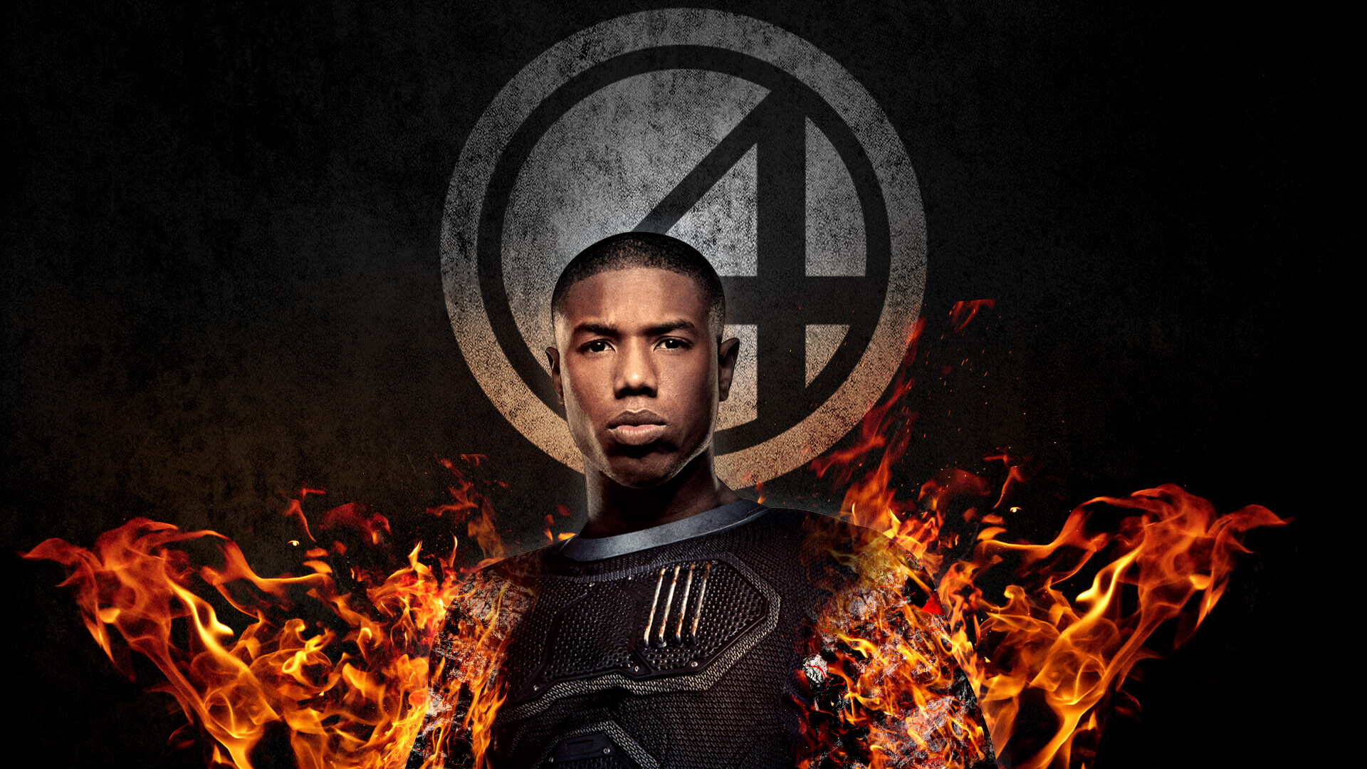 Michael B. Jordan, Human Torch Wallpaper, 1920x1080 Full HD Desktop