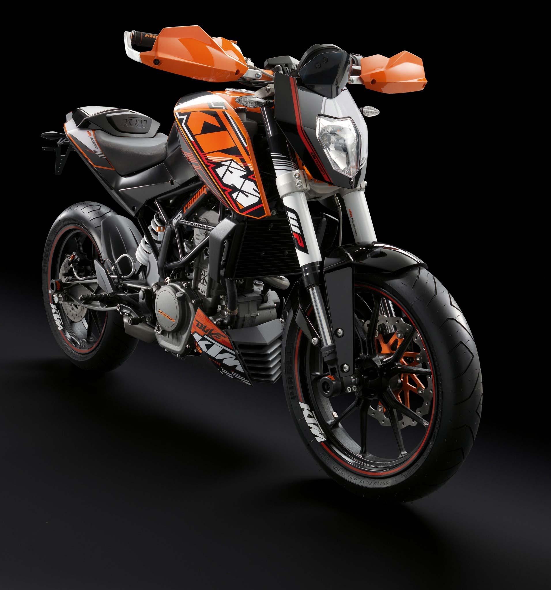 KTM 125 Duke, Bajaj built, Asphalt & Rubber, Bike, 1920x2050 HD Phone