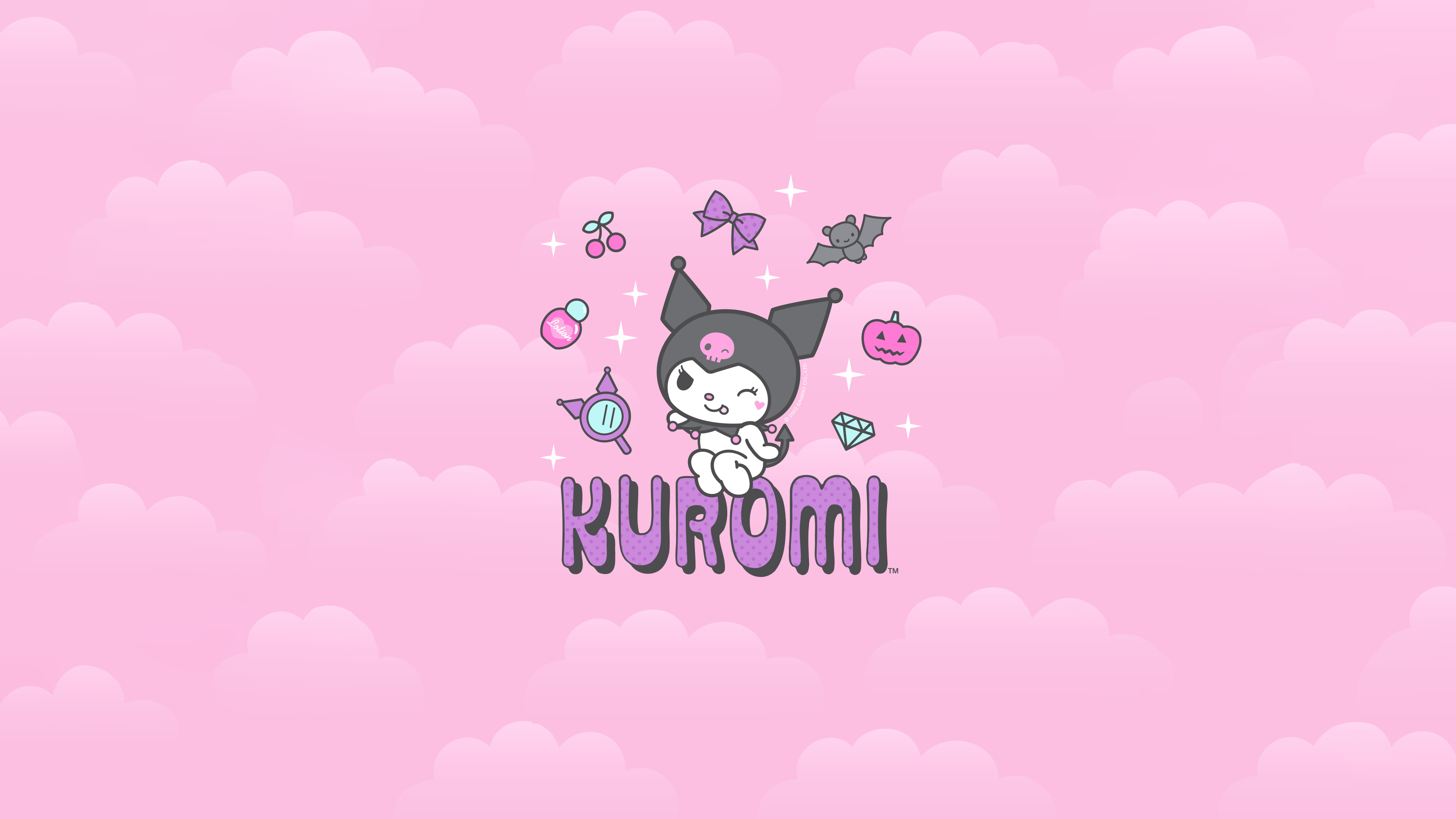 Kuromi, Cute Computer Wallpaper, 3840x2160 4K Desktop