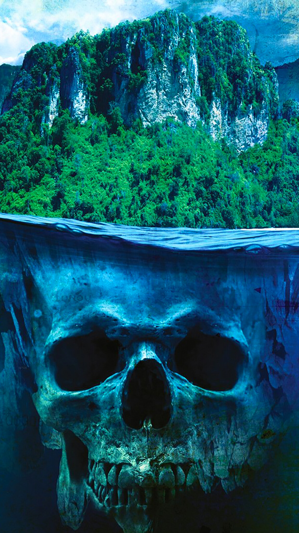 Far Cry 3, Skull wallpaper, iPhone exclusive, Dark aesthetic, 1250x2210 HD Phone