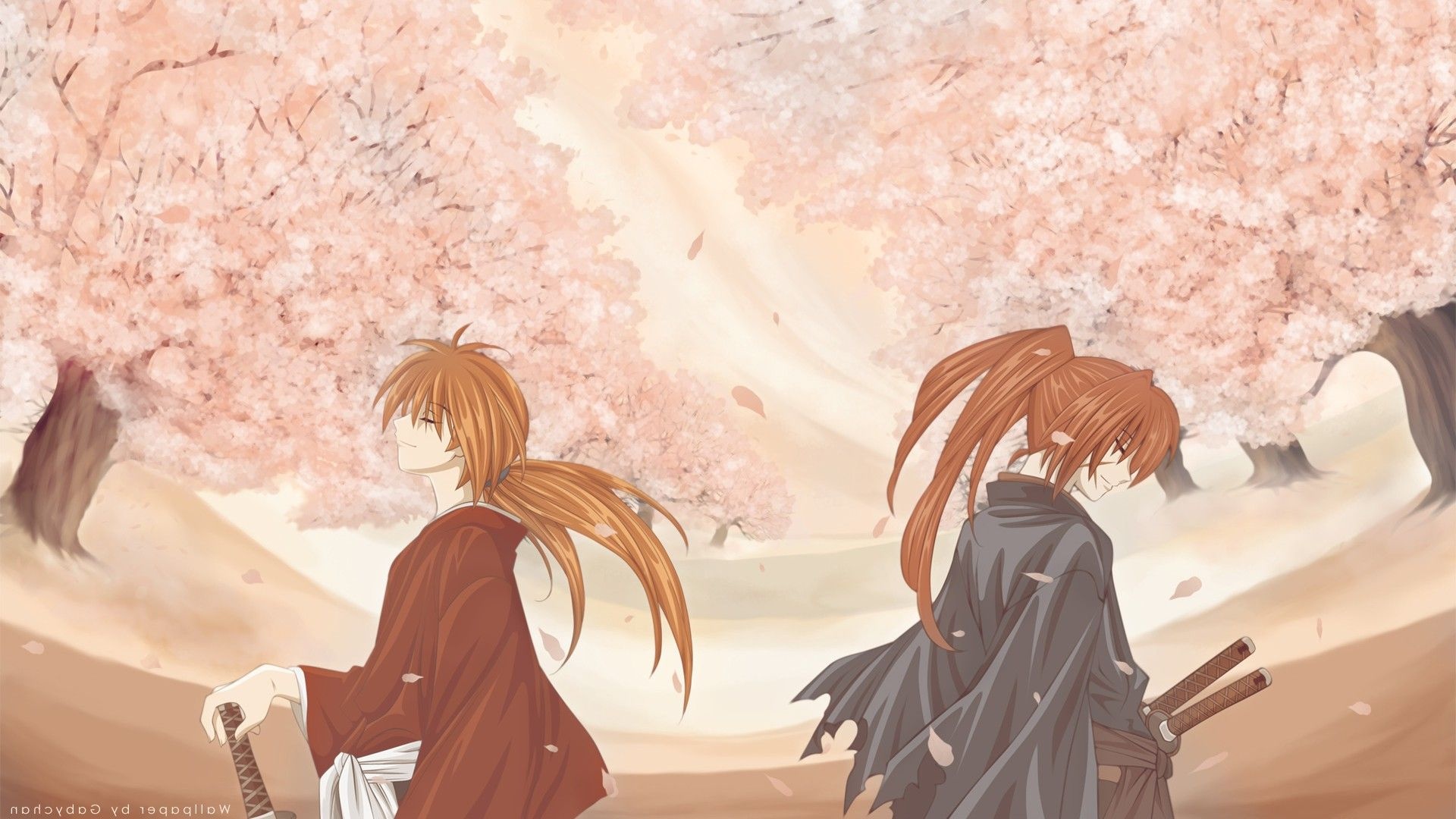 Kenshin, Rurouni Kenshin, Captivating wallpapers, 1920x1080 Full HD Desktop