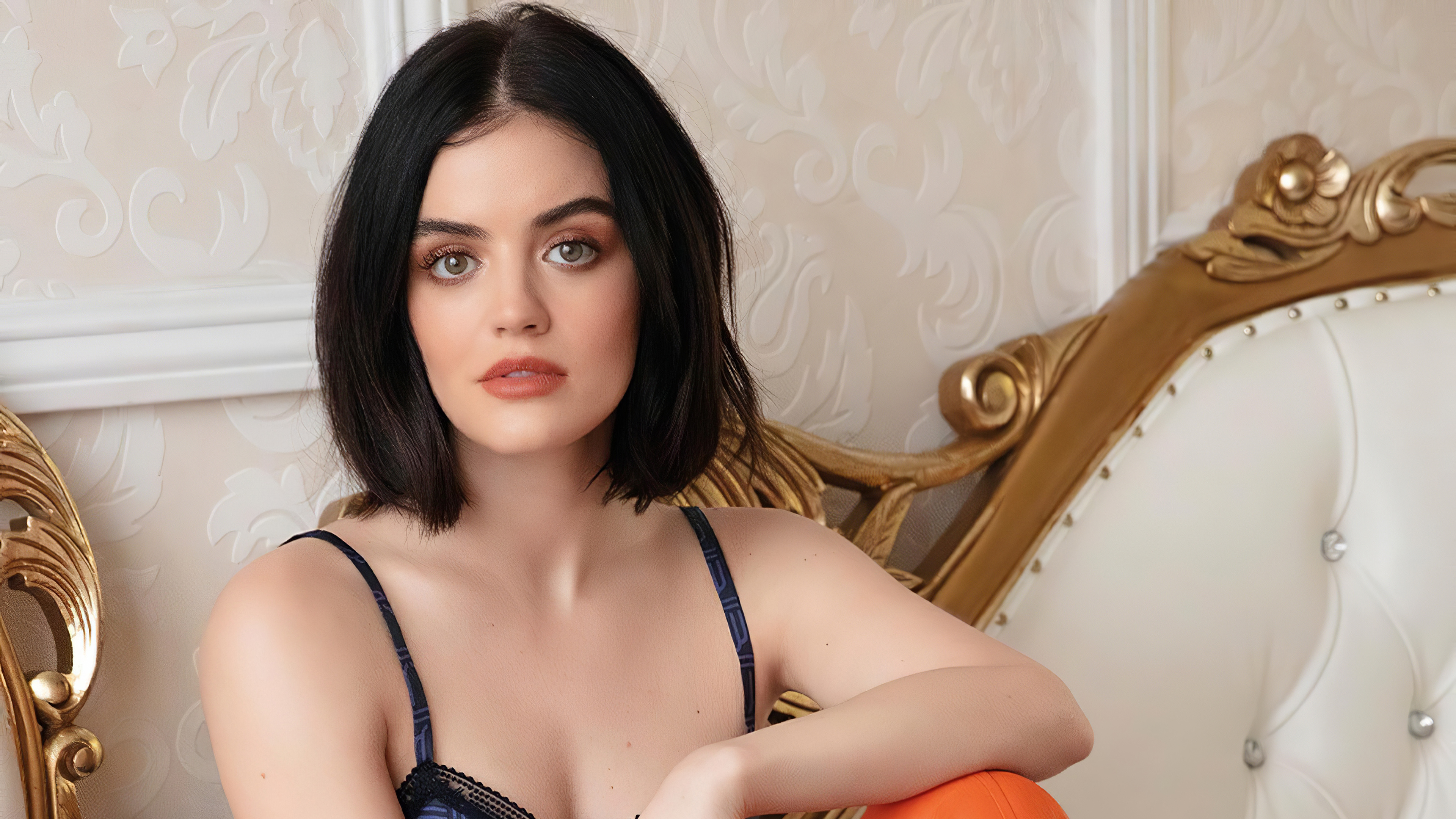 Lucy Hale, Marie Claire, HD celebrities, Wallpapers, 3840x2160 4K Desktop