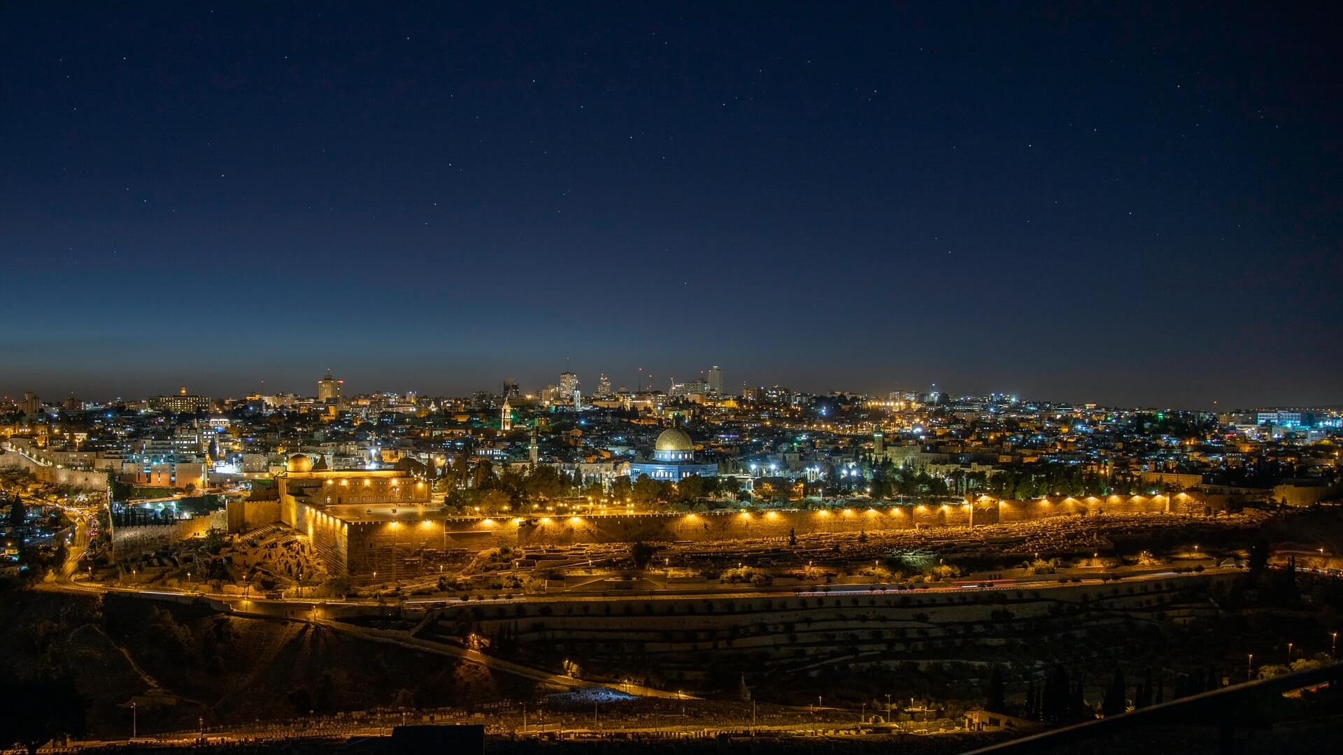 Jerusalem travels, Live webcam, Weather forecast, Virtual experience, 1920x1080 Full HD Desktop