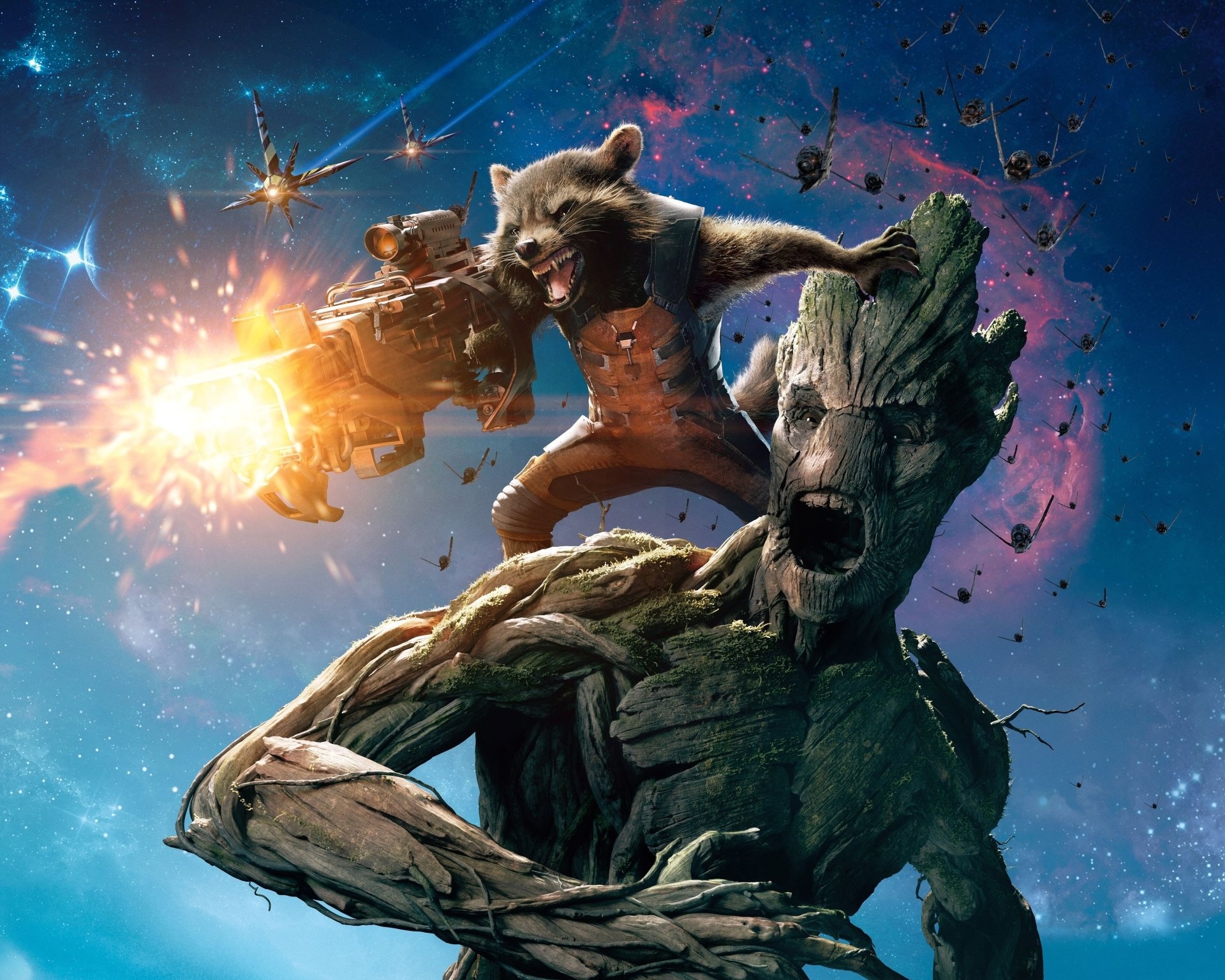 Groot and Rocket, Guardians Of The Galaxy Wallpaper, 1920x1540 HD Desktop