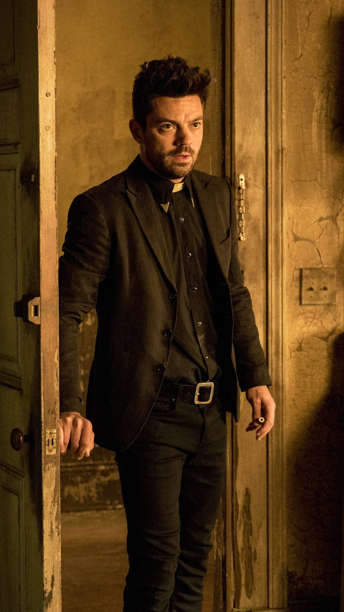 Dominic Cooper, TV show Preacher, Movies, 1440x2560 HD Phone