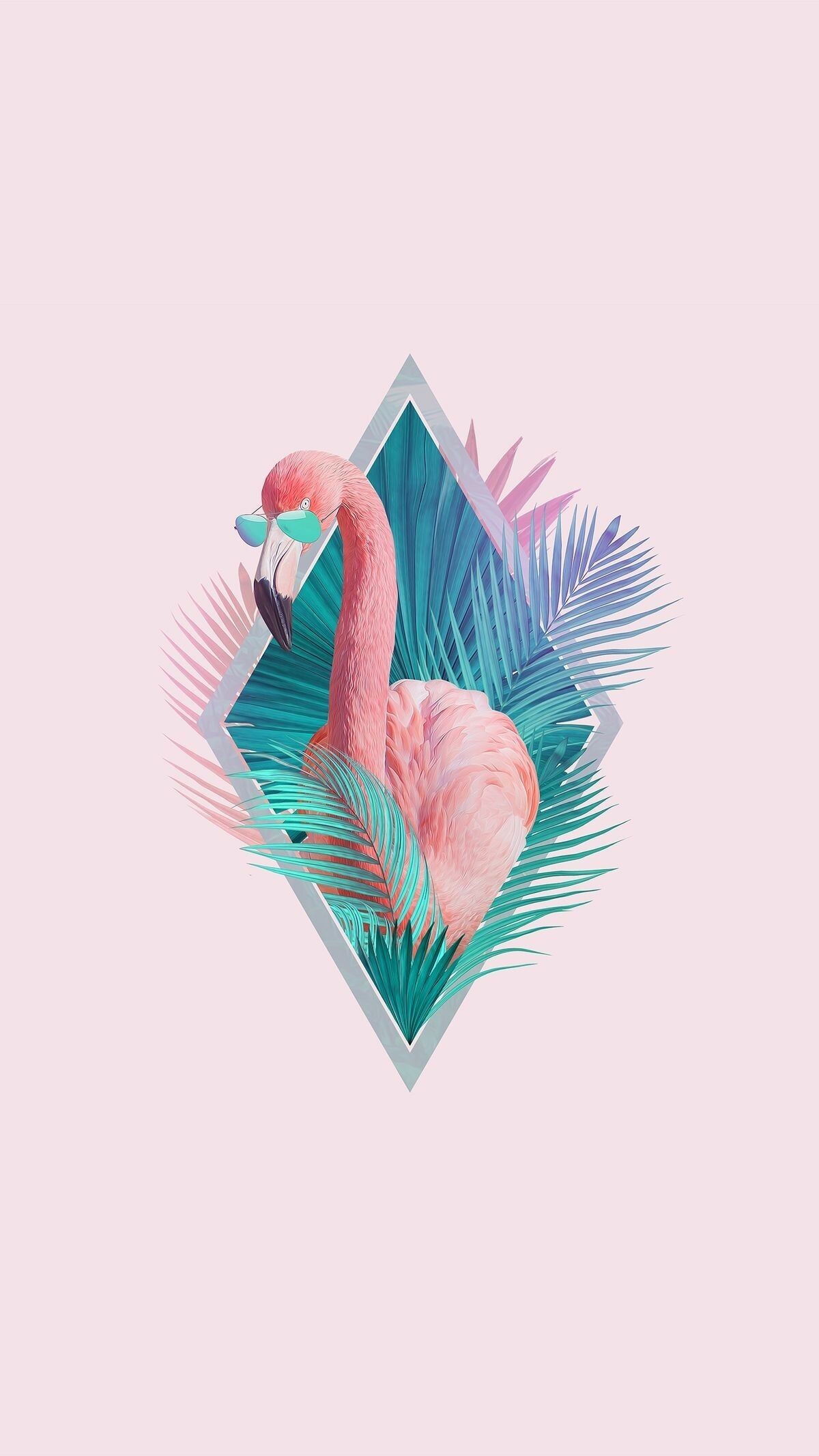 Flamingo wallpaper, Summer vibes, Stunning wallpaper backgrounds, Tropical inspiration, 1200x2140 HD Phone