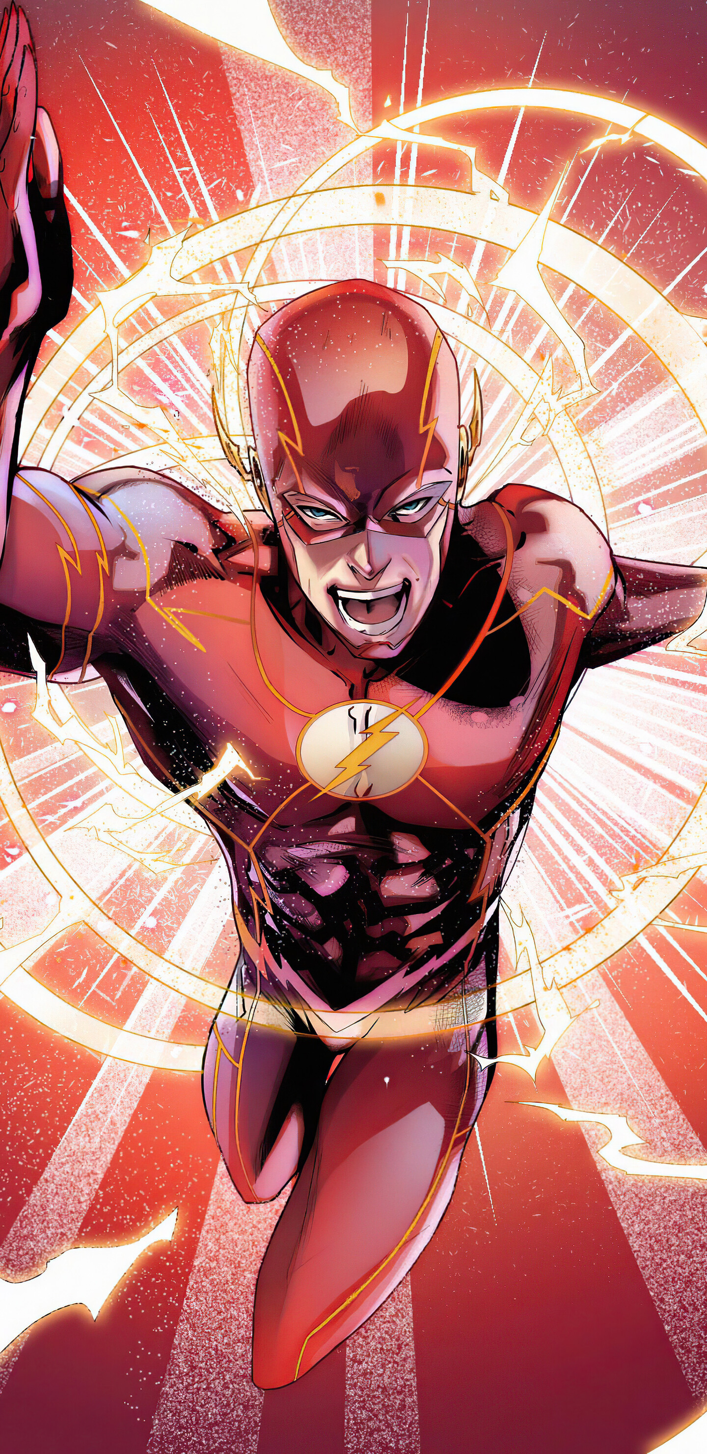 Flash comic book poster, Samsung galaxy note, HD wallpapers, 1440x2960 HD Phone