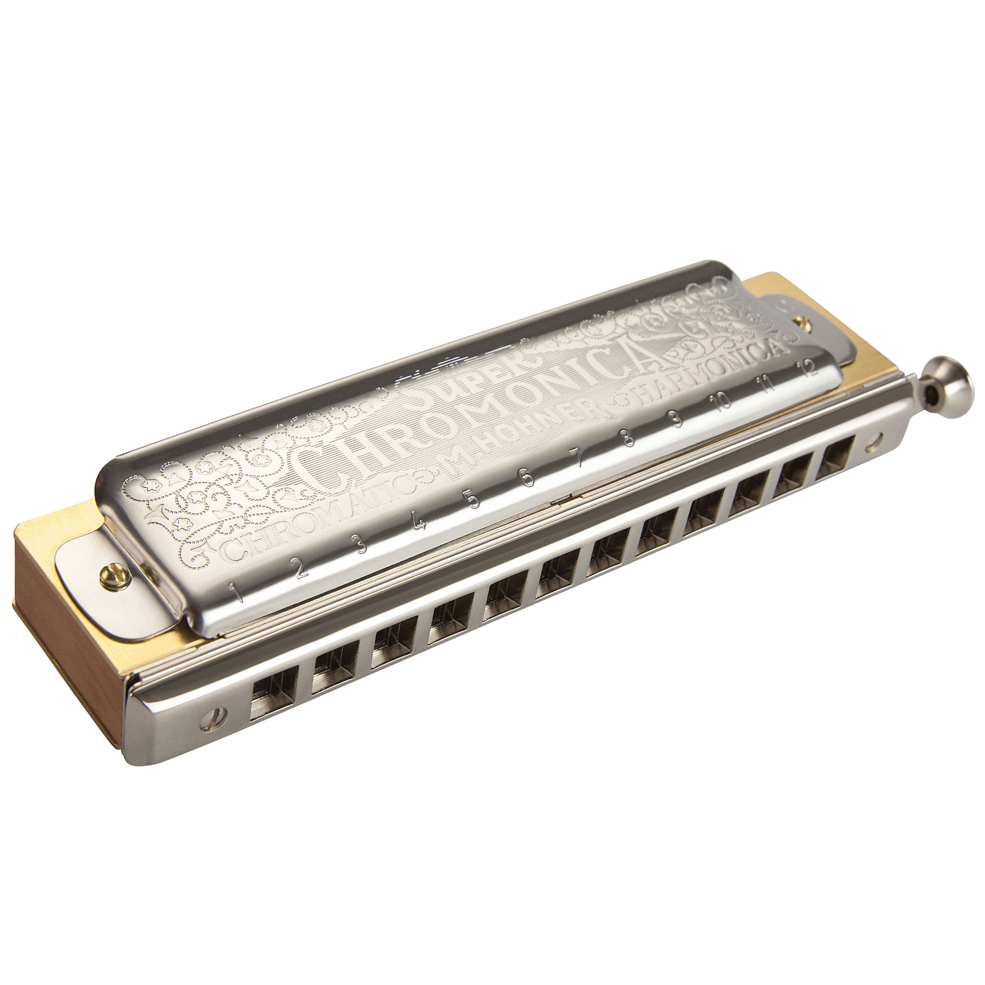 Harmonica, Hohner Chromonica II, 1920x1920 HD Phone