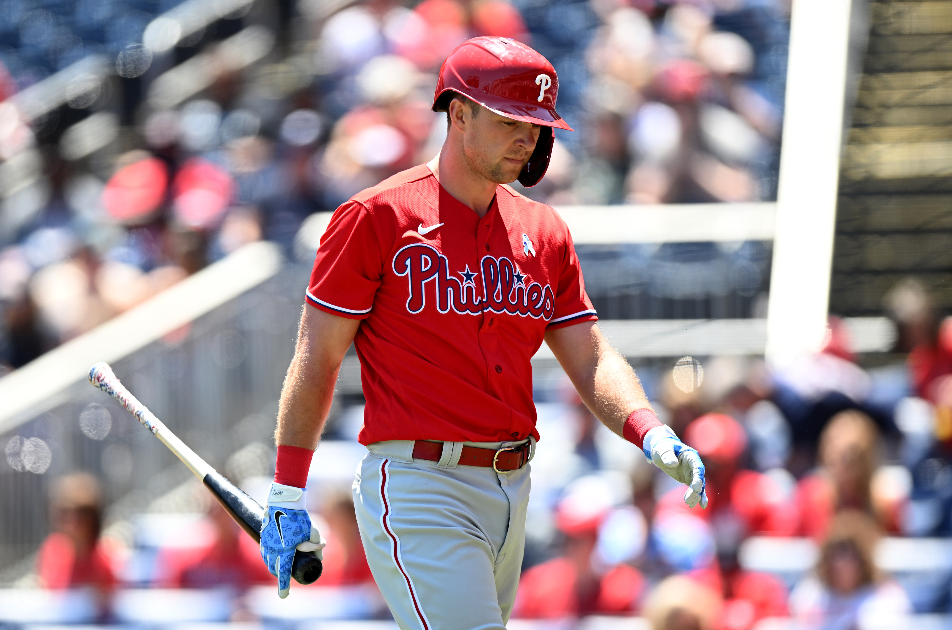 Rhys Hoskins, Philadelphia Phillies Wallpaper, 3200x2120 HD Desktop