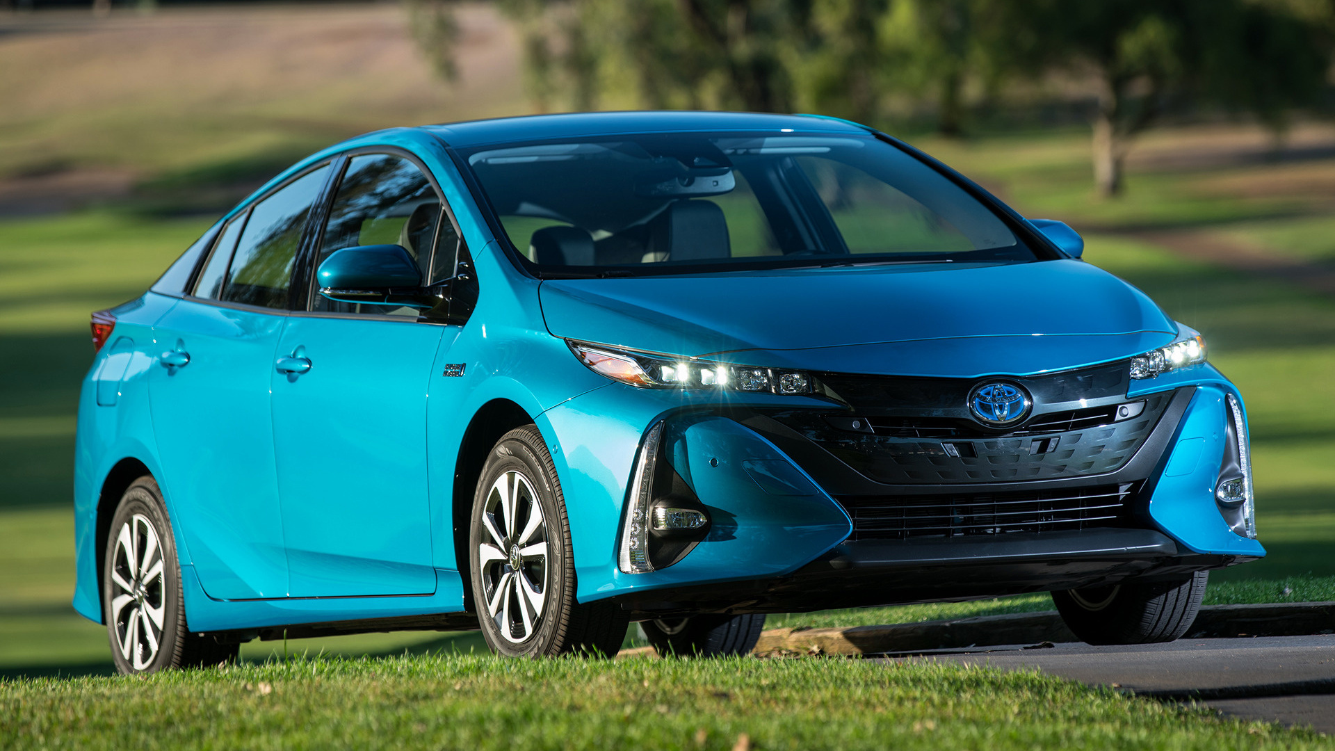 Toyota Prius Prime, 2017, Plug-in hybrid, HD images, 1920x1080 Full HD Desktop