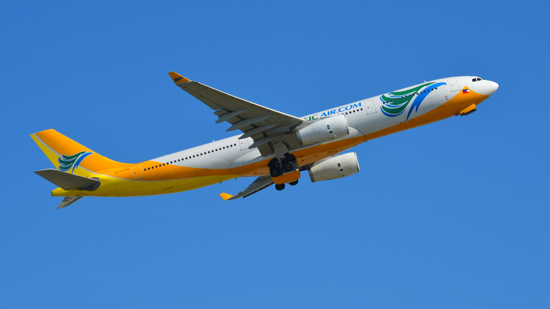 Cebu Pacific Air, Airbus A330, HD wallpapers, travel backgrounds, 1920x1080 Full HD Desktop