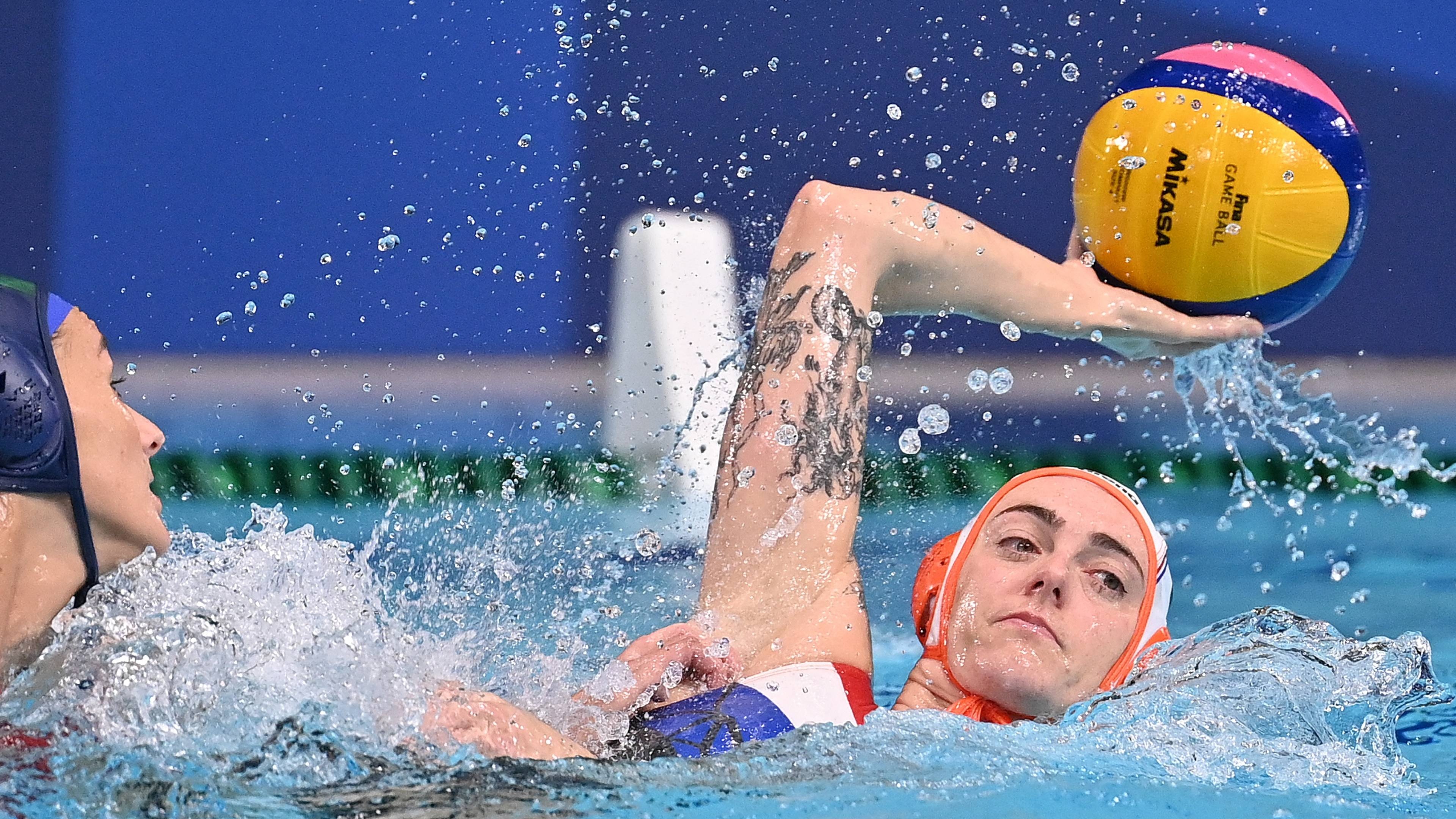 Water Polo, Dutch team, Finalist, World League competition, Italy match, 3840x2160 4K Desktop