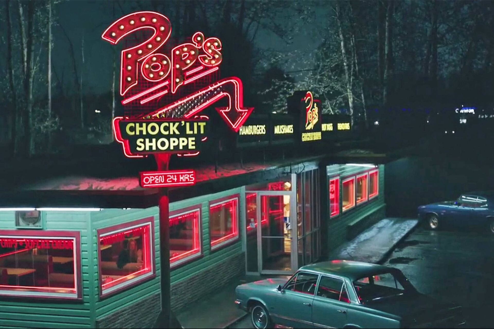 Riverdale, TV series, Iconic pops diner, Nostalgic vibes, 1920x1280 HD Desktop