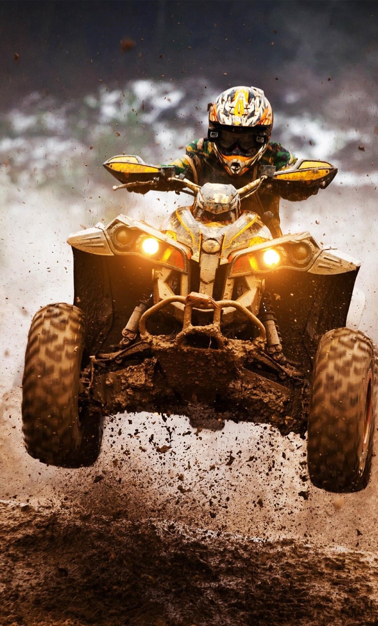 BRP Renegade 500, ATV Wallpaper, 1280x2120 HD Phone