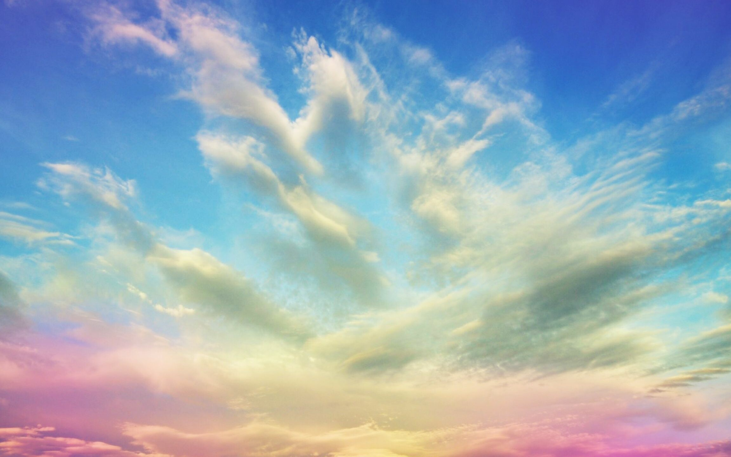 Pink clouds wallpapers, Clouds, Wallpaper, 2560x1600 HD Desktop