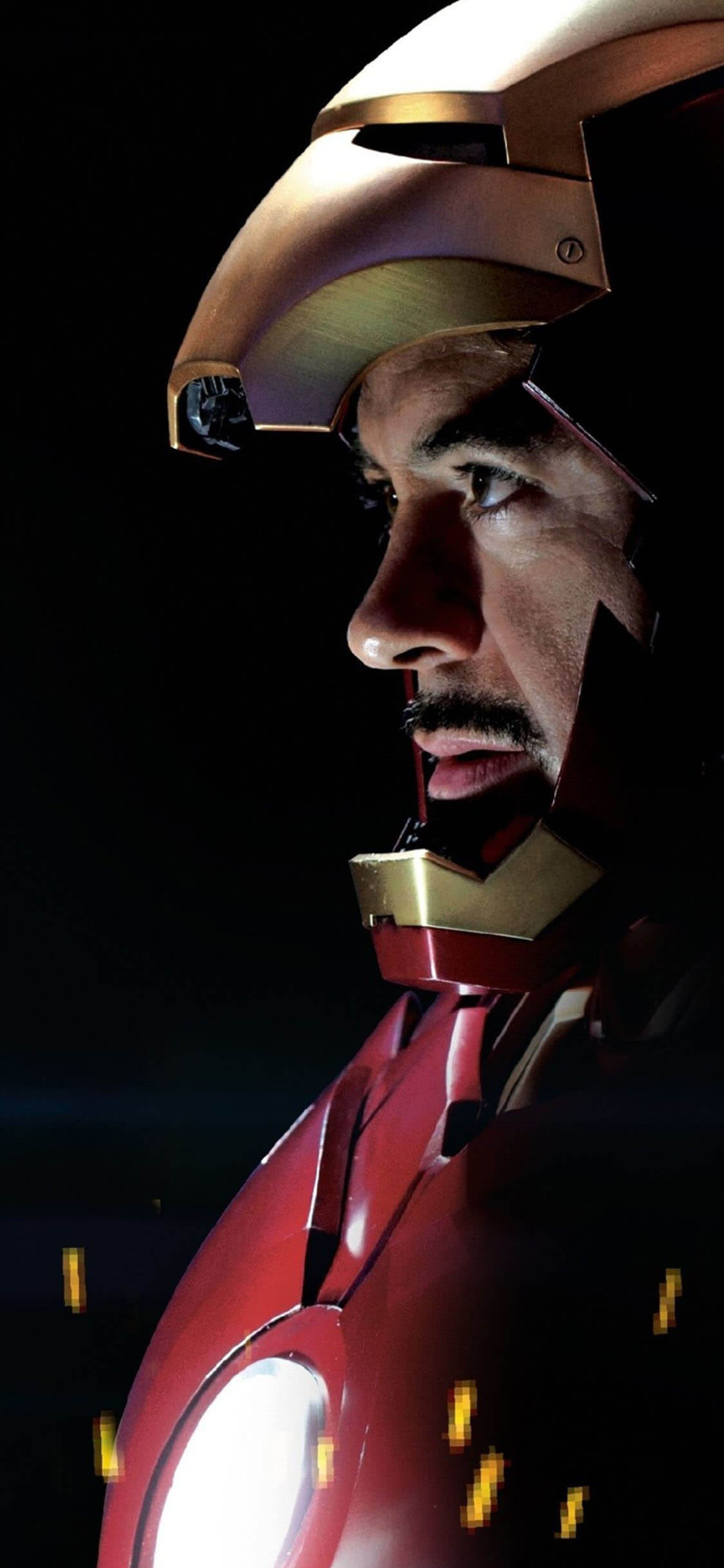 Tony Stark, Iron Man, Superhero wallpapers, Stylish iPhone backgrounds, 1130x2440 HD Phone