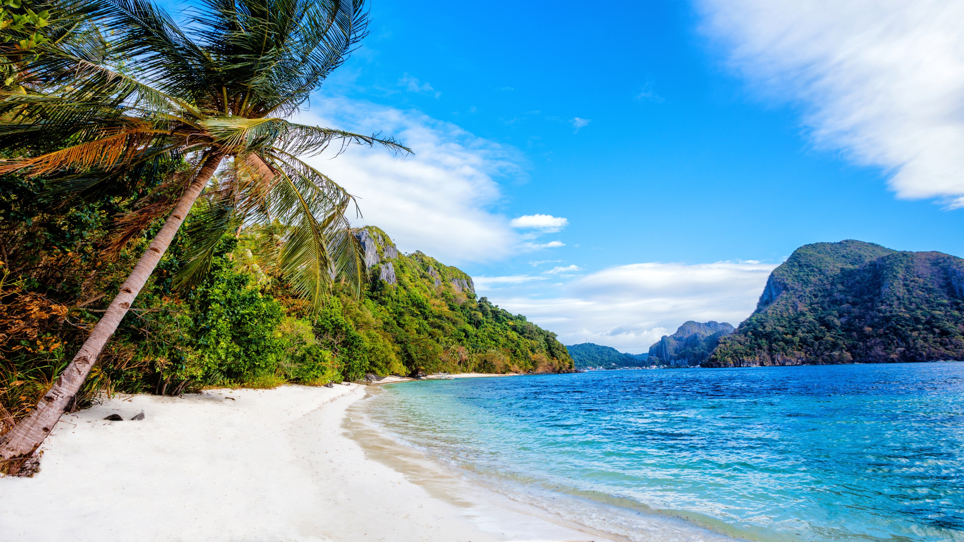 Beach wallpaper HD, Phillipines, Christopher Cunningham, Coastal splendor, 3840x2160 4K Desktop