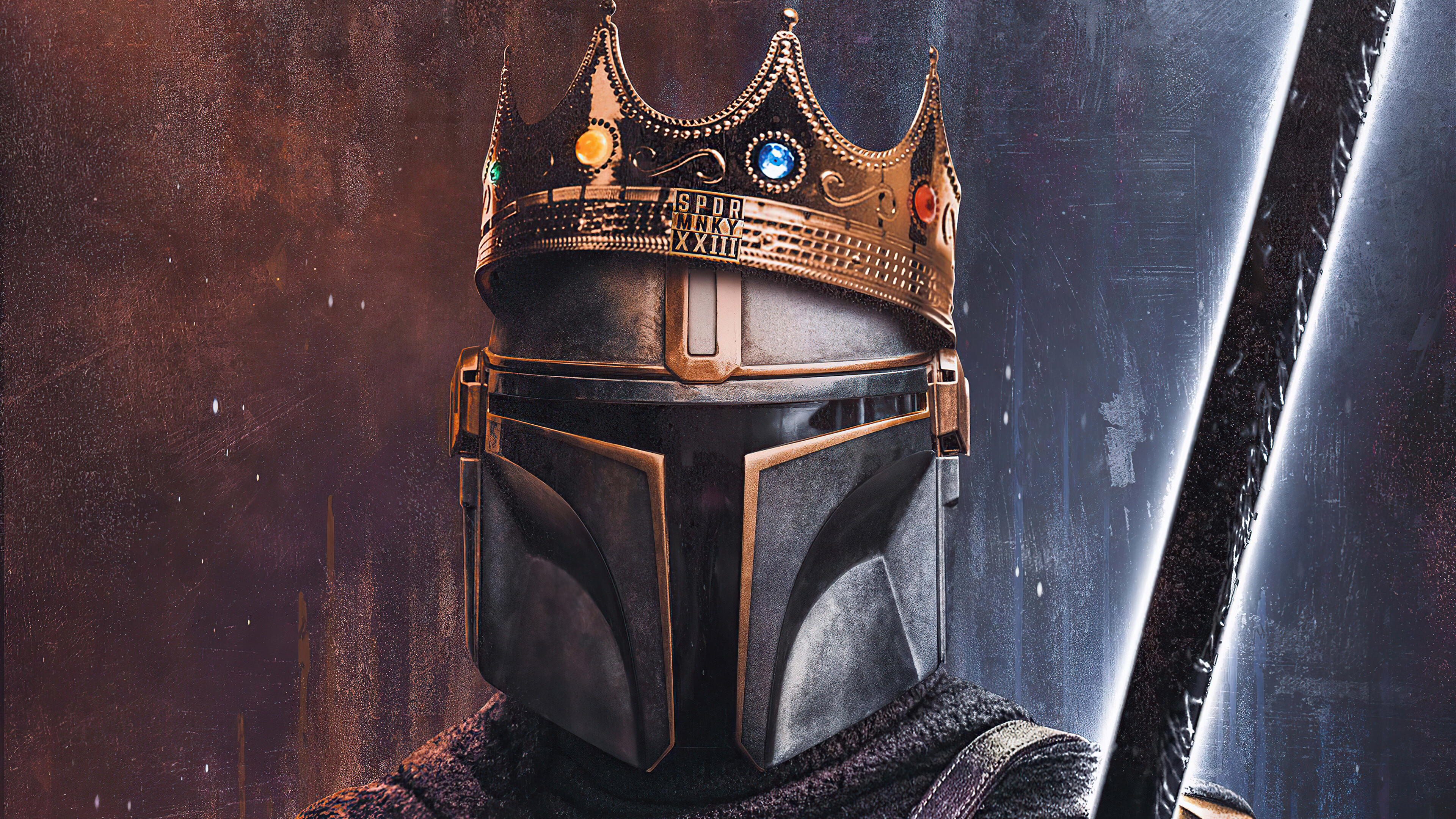 The King of Mandalorian, 4K HD, TV shows, Captivating wallpapers, 3840x2160 4K Desktop