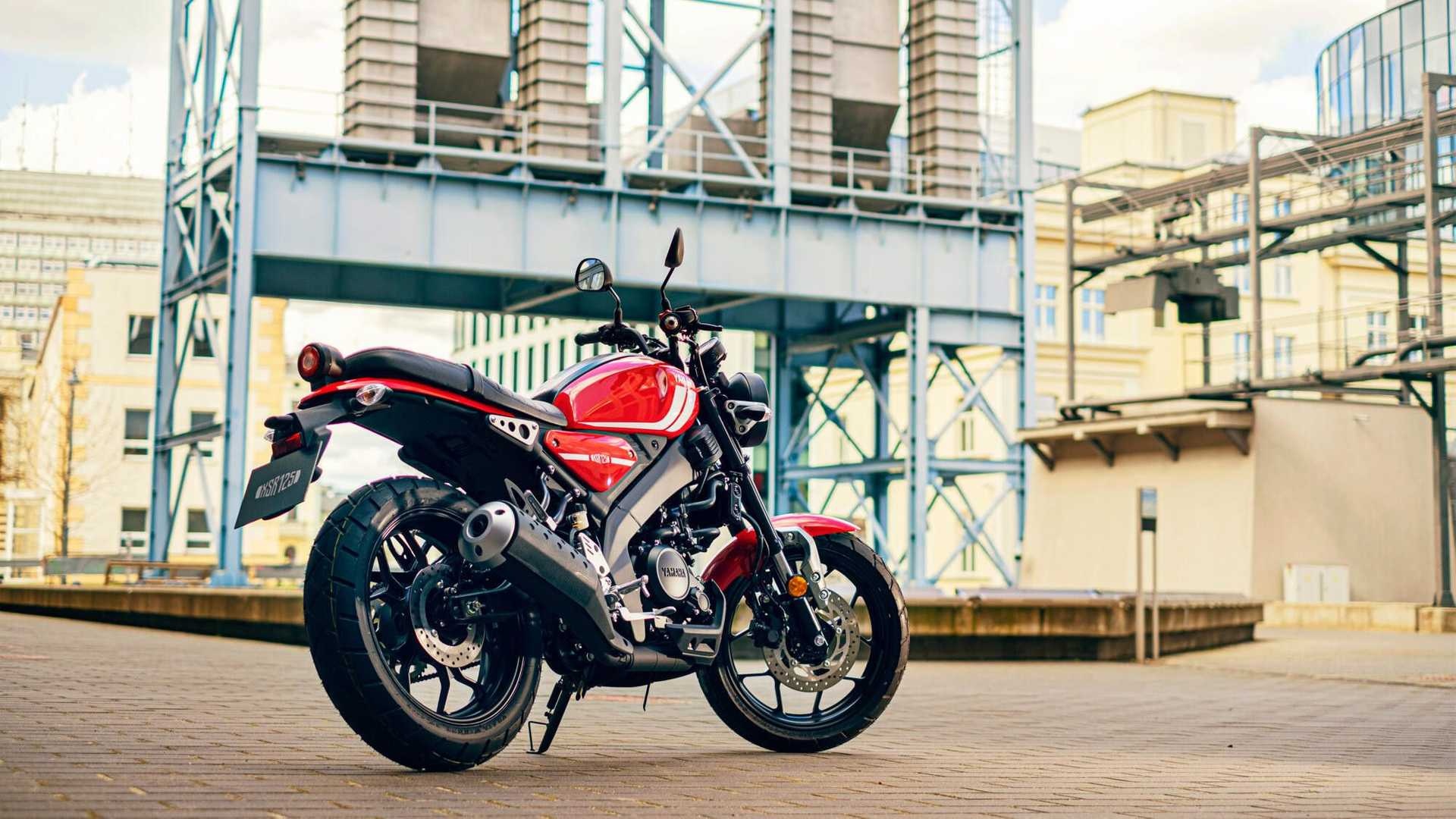 Yamaha XSR 155, European debut, Retro-inspired beauty, Dynamic performance, 1920x1080 Full HD Desktop