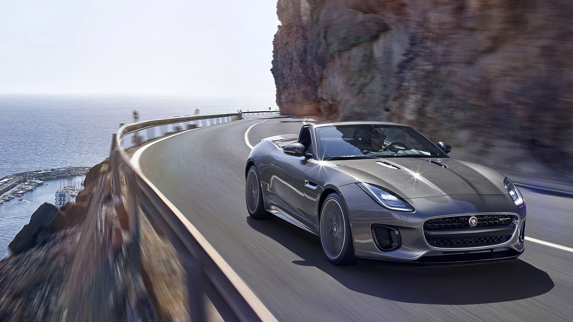 2018 Convertible, Jaguar F-TYPE Wallpaper, 1920x1080 Full HD Desktop