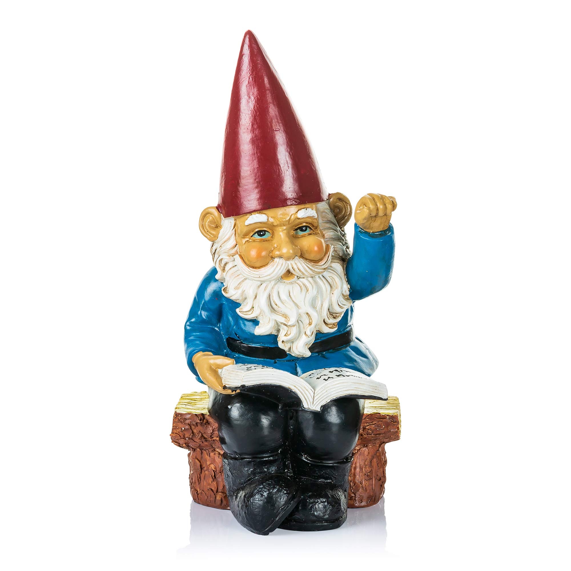 Homdsim Garden Gnome, Reading Book, Funny Lawn Ornaments, 2000x2000 HD Phone