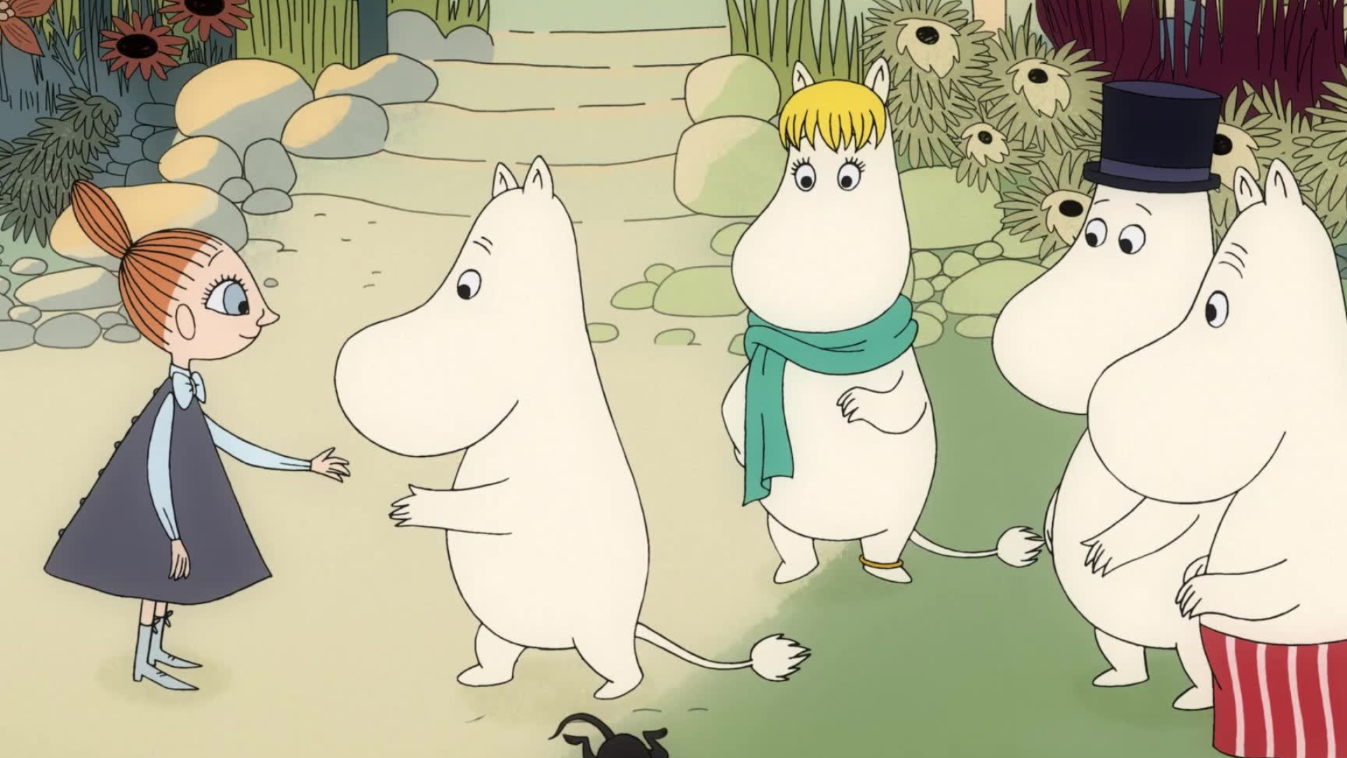 Moomin desktop wallpapers, Whimsical backgrounds, Quirky characters, Enchanting atmosphere, 1920x1080 Full HD Desktop